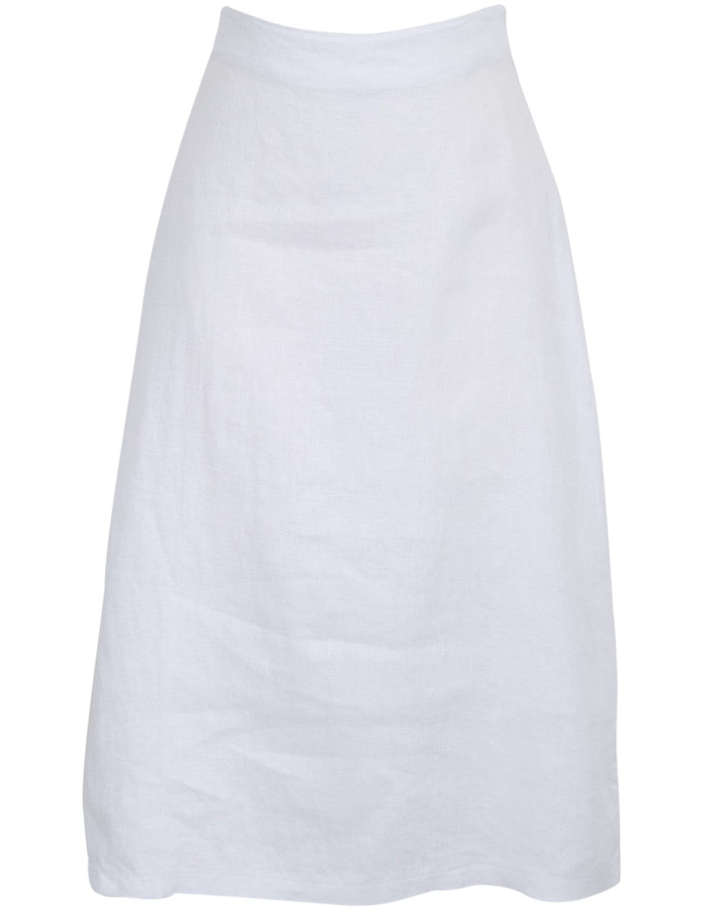MARNI WHITE WOMENS MIDI SKIRT