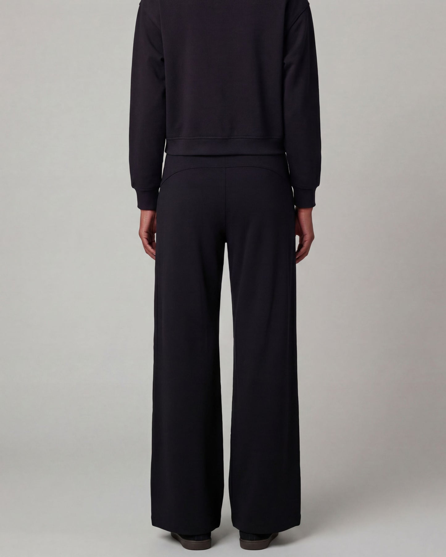 SANCHEZ VERY BLACK WOMENS WIDE-LEG PANT