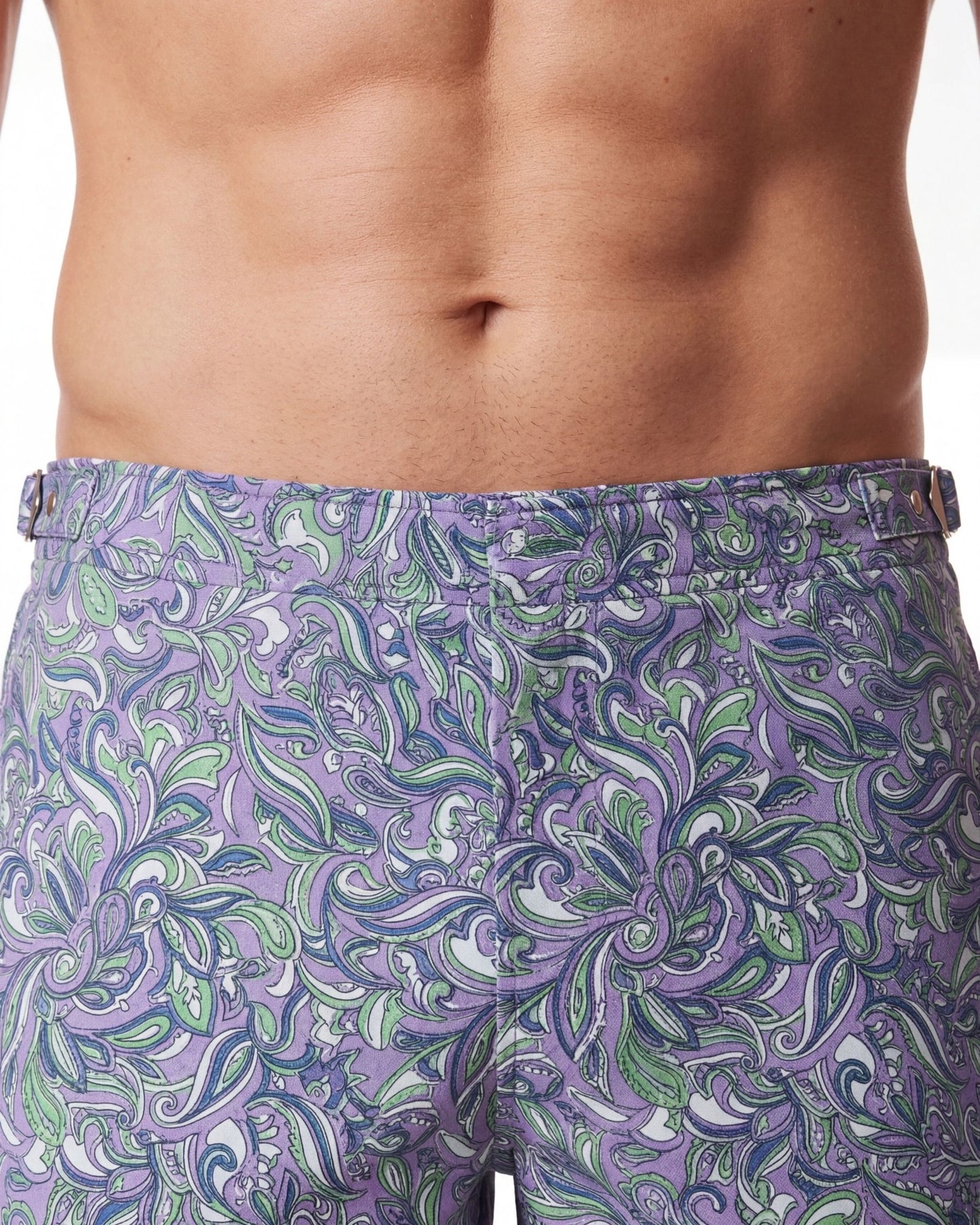POOL PAISLEY LAYERS SWIM SHORT - CLOVER