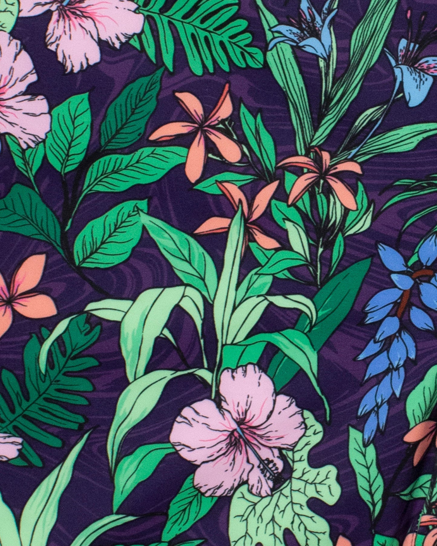 POOL SWIRL FLORAL PURPLE