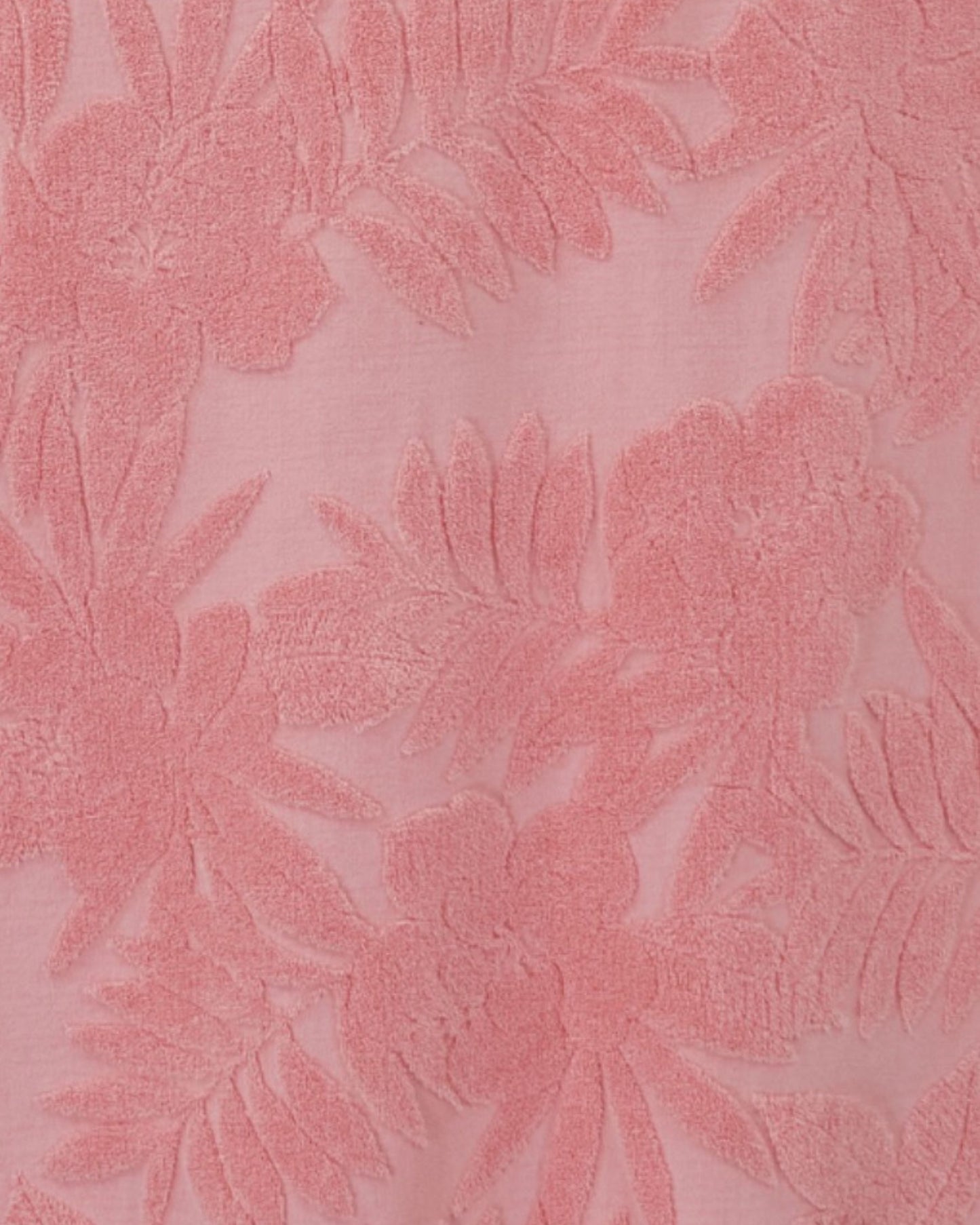 JOHNNY FARM FLORAL FRESH TOWEL POLO SHIRT - PINK