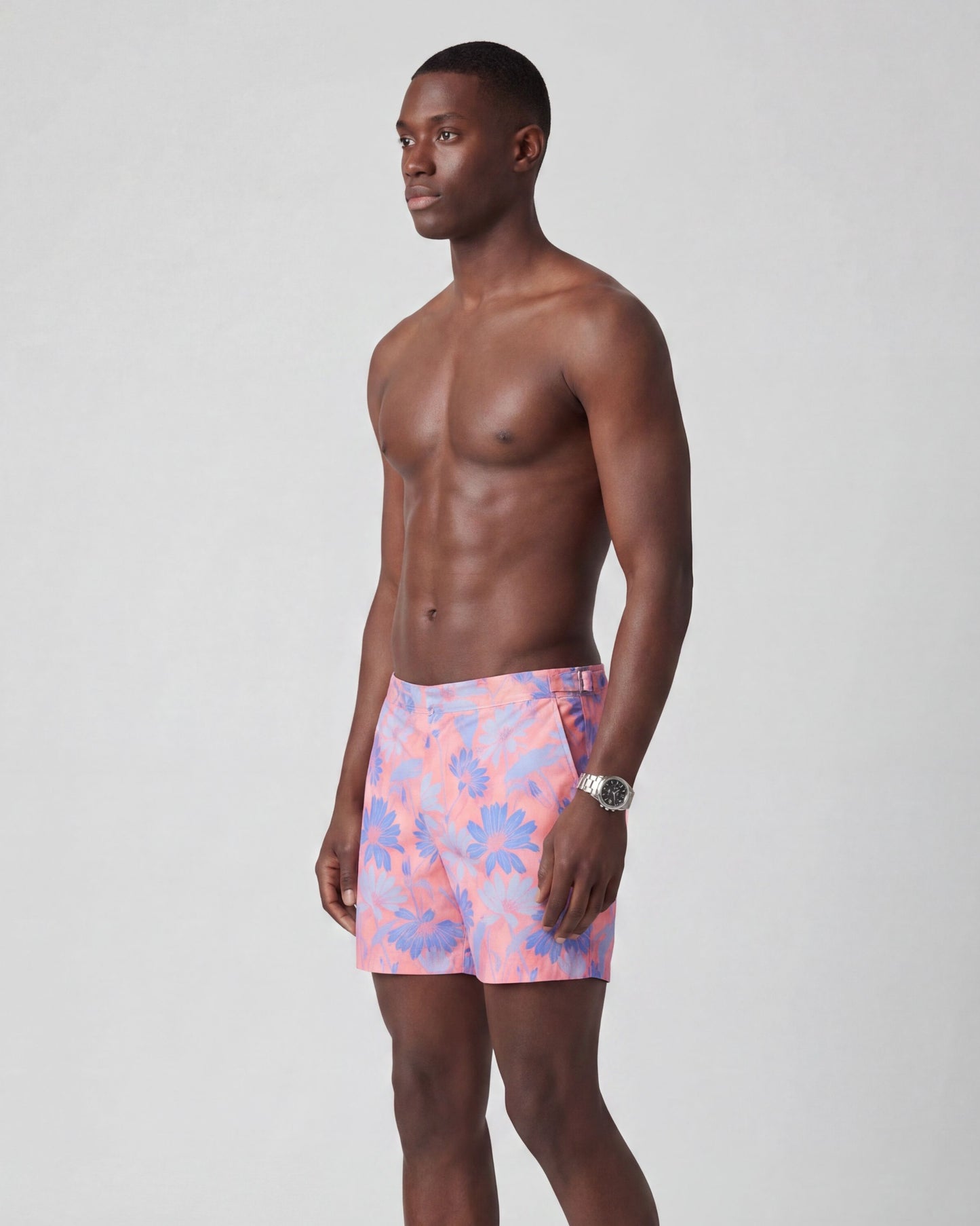 NEPTUNE SPRINGTIME TAILORED SWIM SHORT - PINK