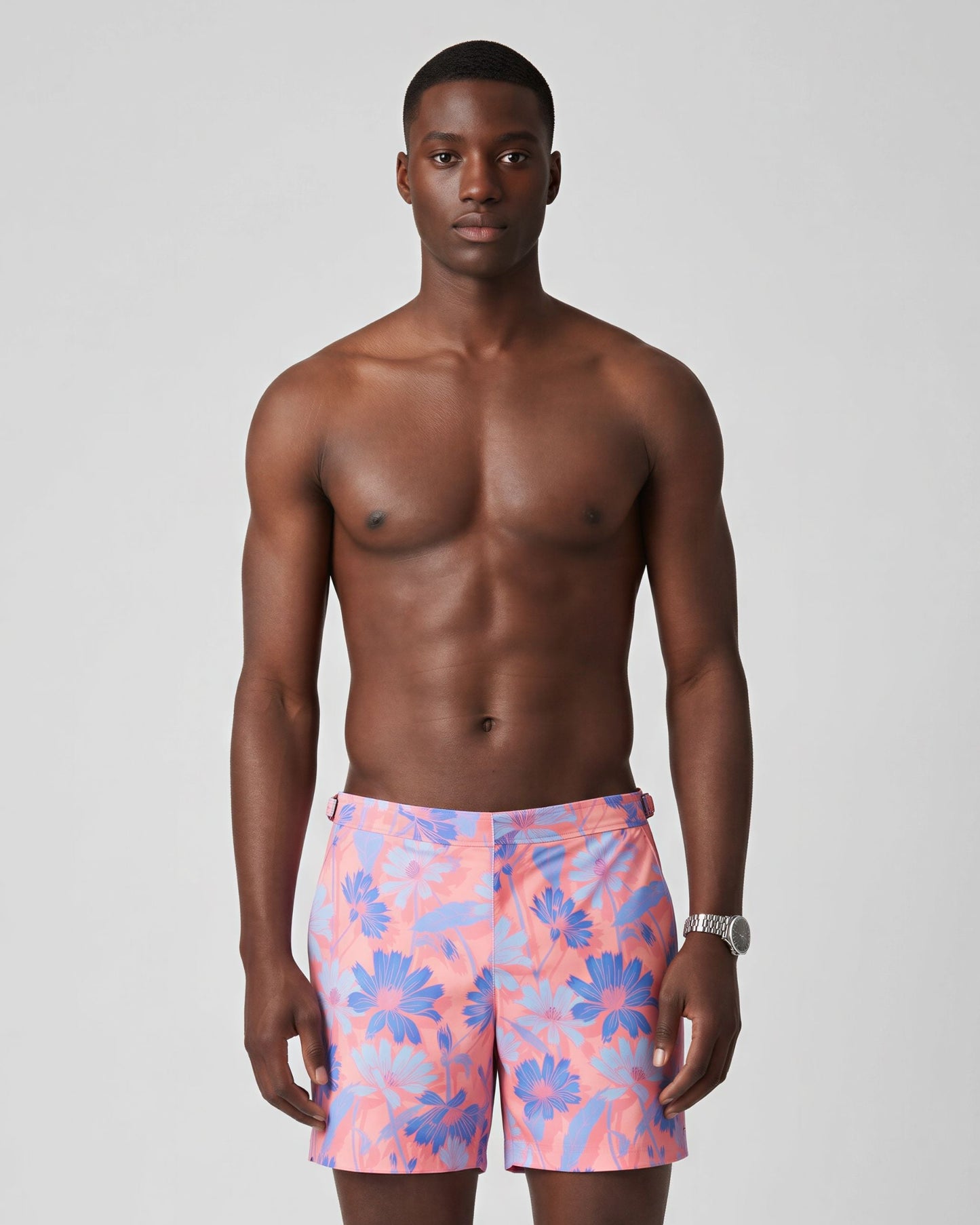 NEPTUNE SPRINGTIME TAILORED SWIM SHORT - PINK