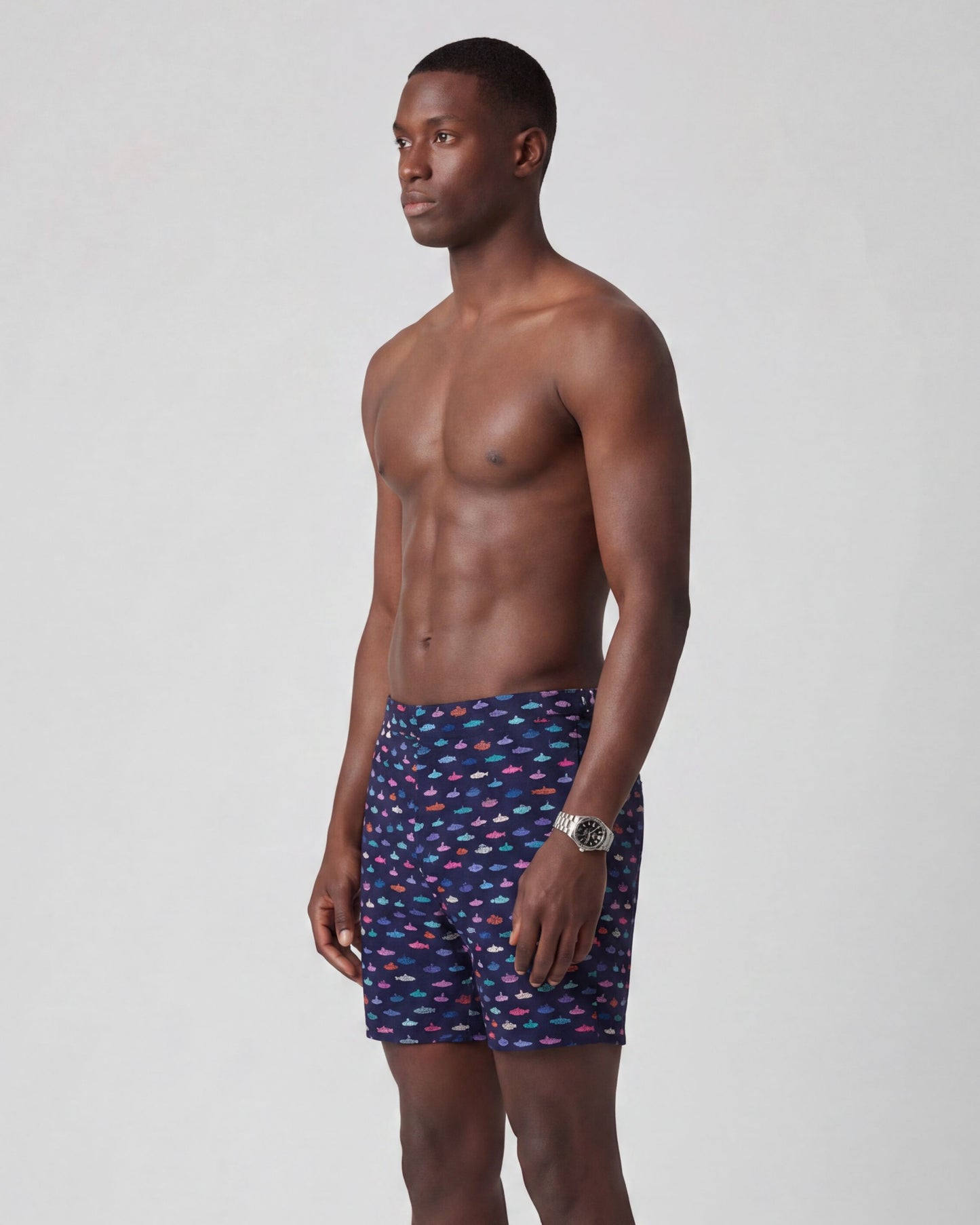 POOL SUBS SWIM SHORT IN NAVY