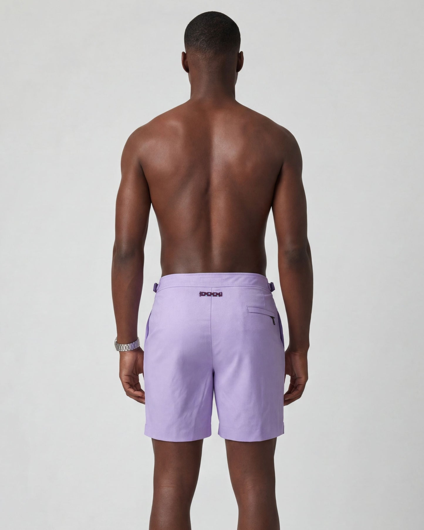 POOL OXFORD SWIM SHORT IN LAVENDER
