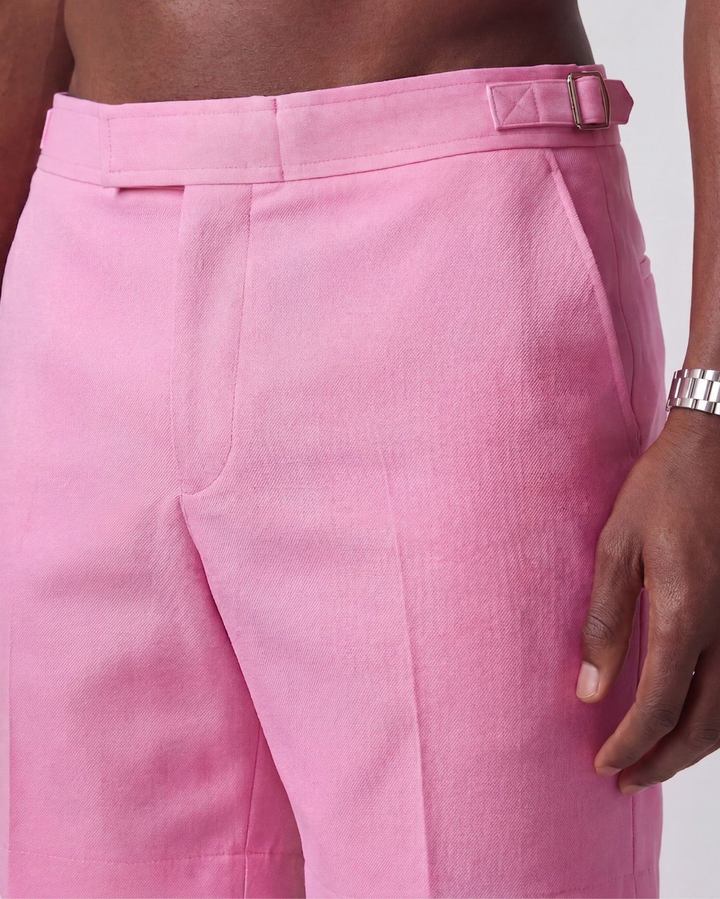 POOL OXFORD SWIM SHORT IN PINK