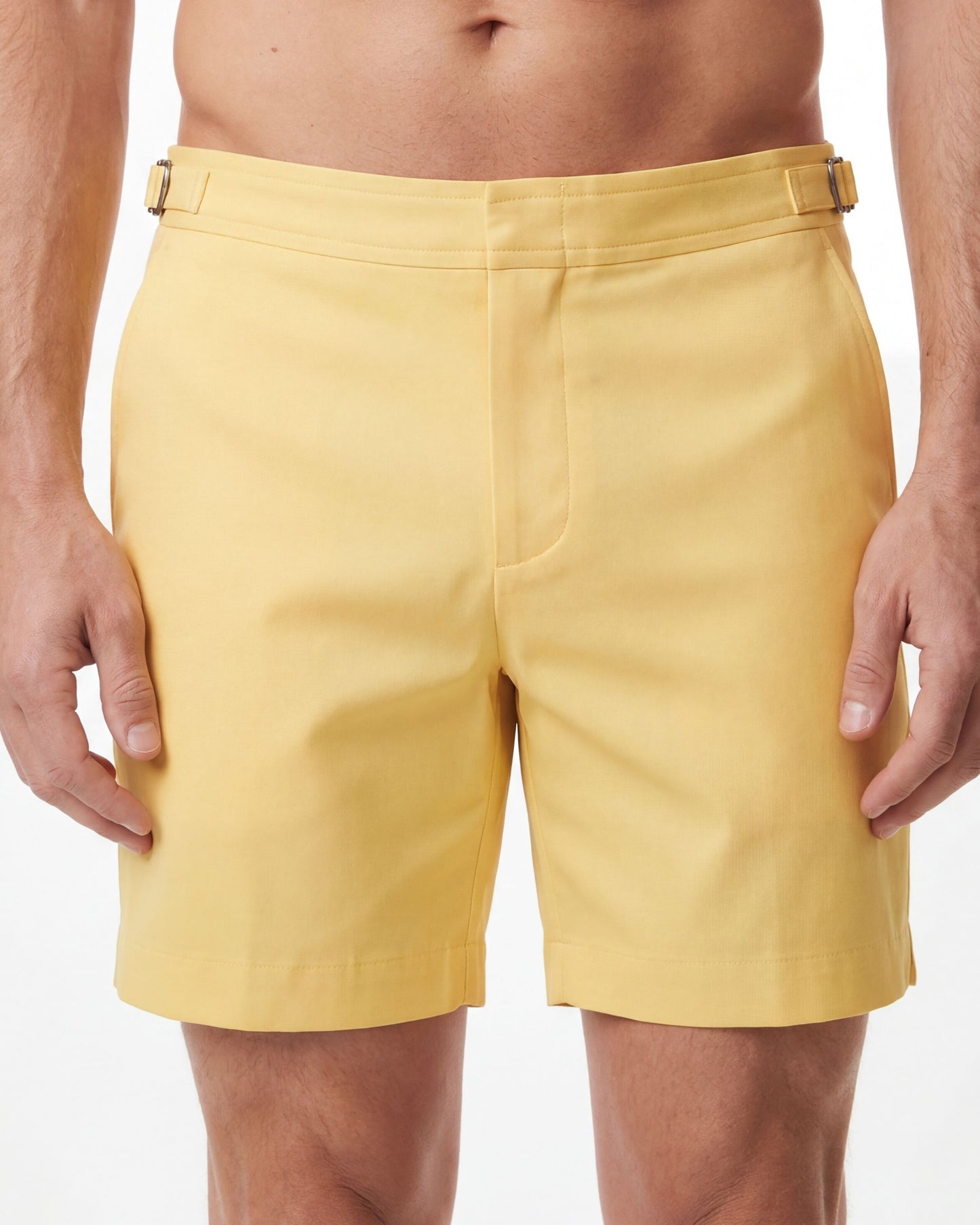 NEPTUNE OXFORD TAILORED SWIM SHORT - SUNSHINE