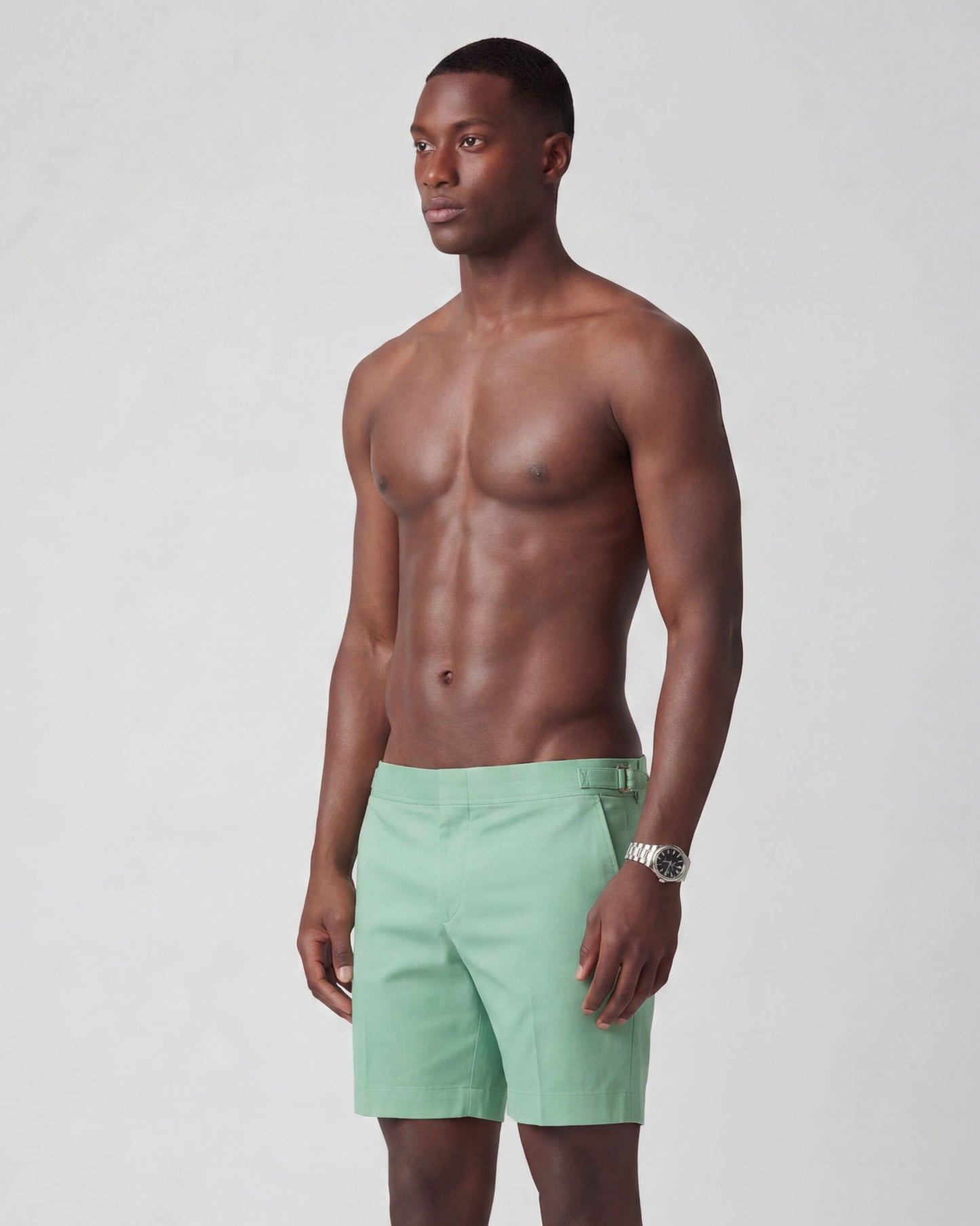 POOL OXFORD SWIM SHORT - CLOVER