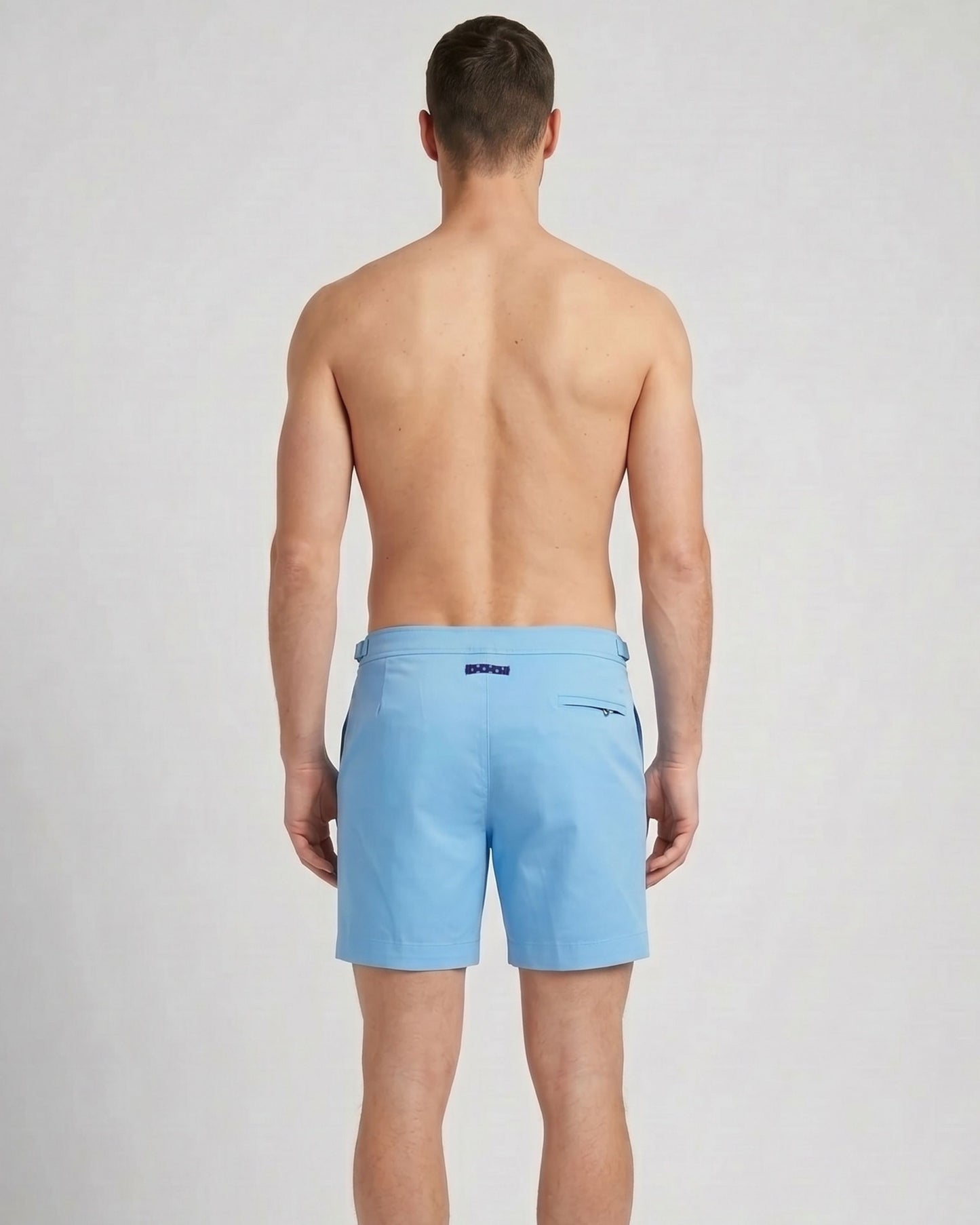 POOL OXFORD SWIM SHORT IN BLUE