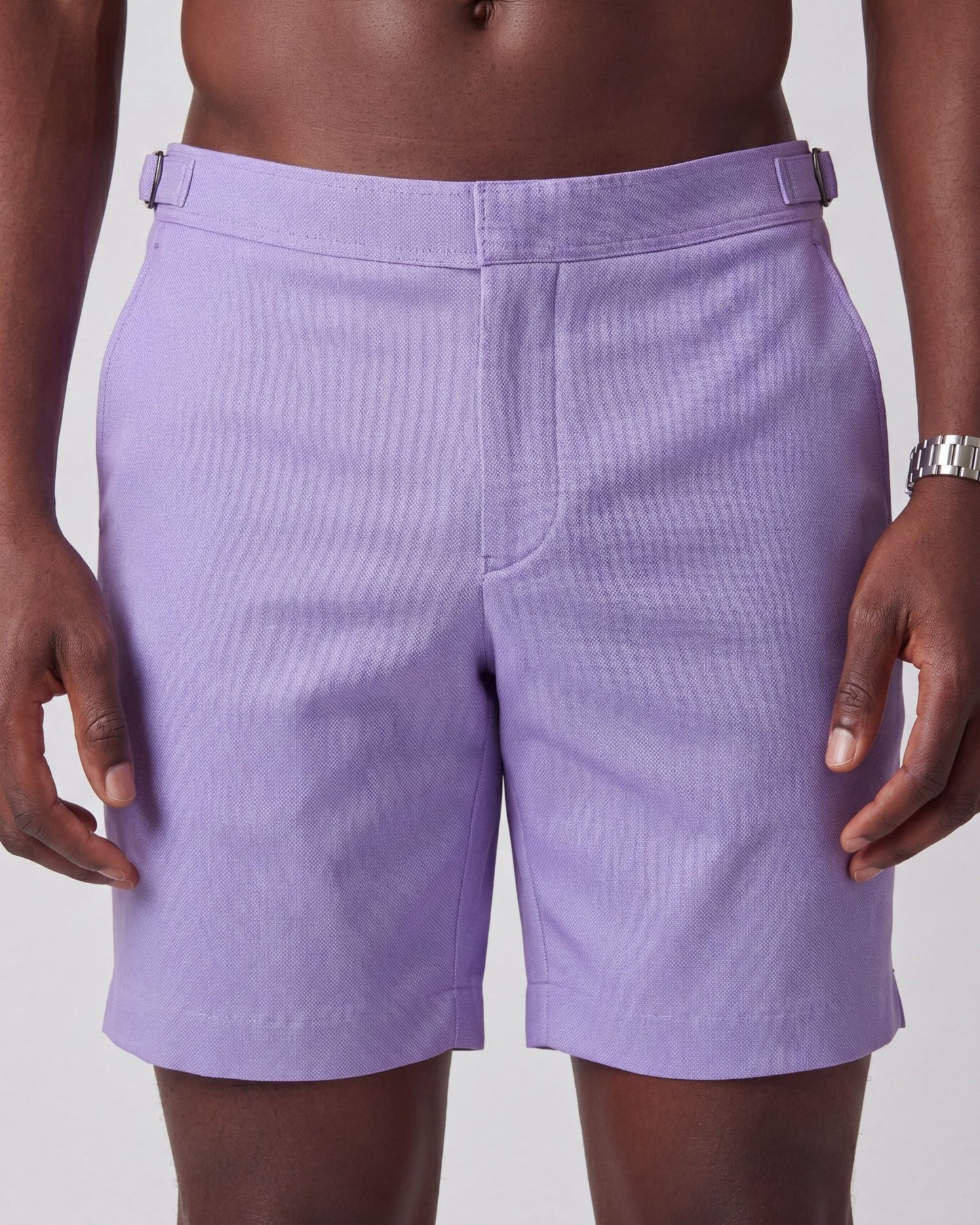 POOL OXFORD SWIM SHORT IN LAVENDER