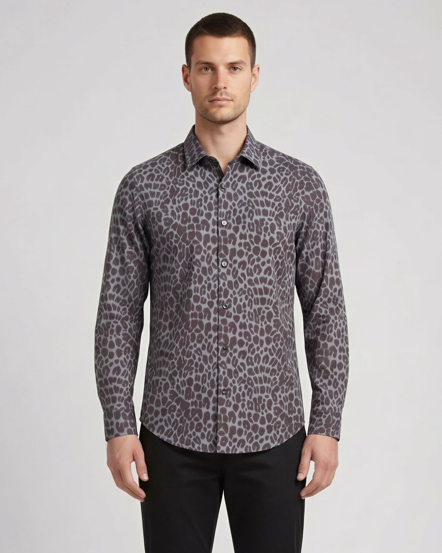 NORMAN LEOPARD BLACK