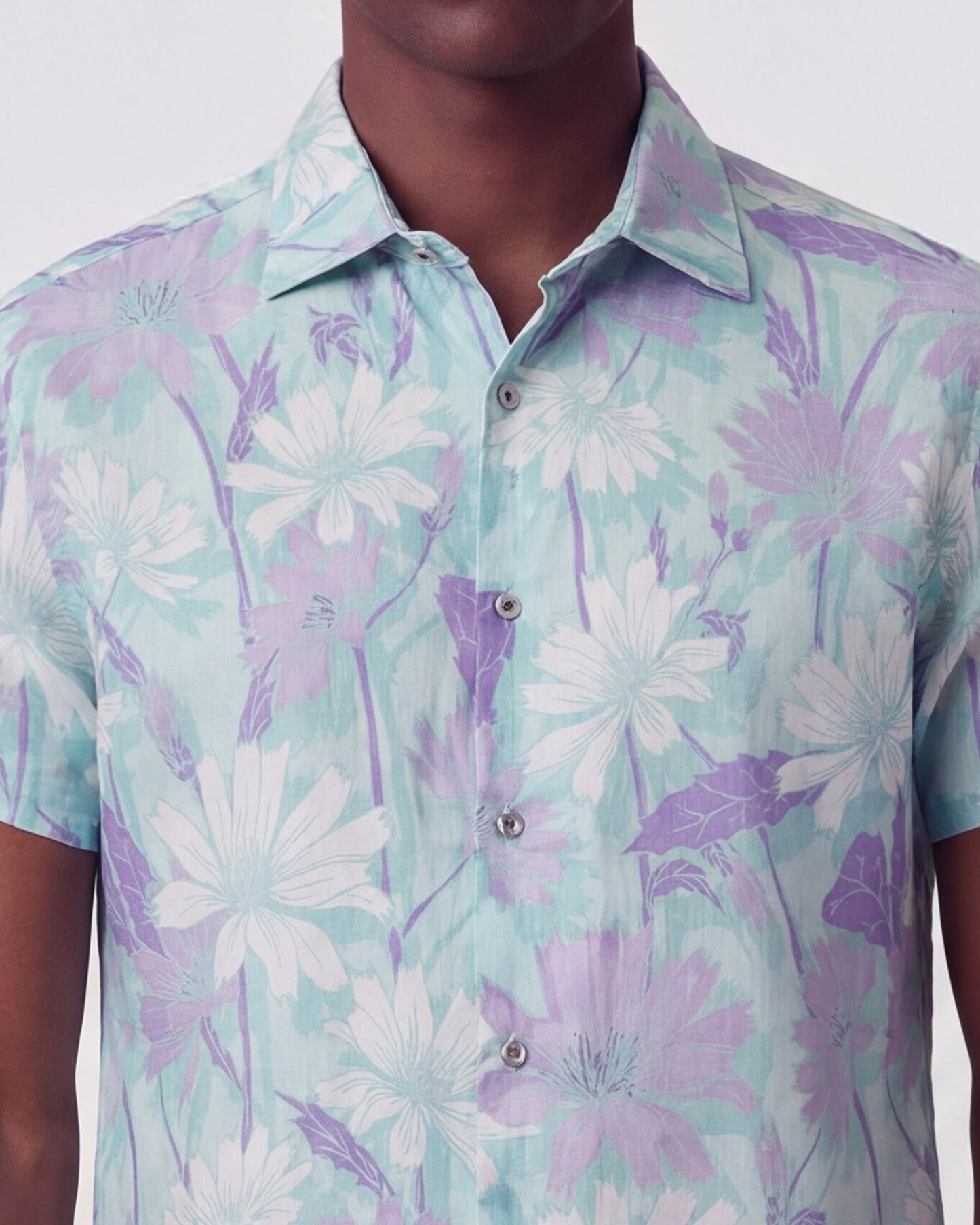 SERGIO SPRINGTIME LINEN SHIRT - SPEARMINT