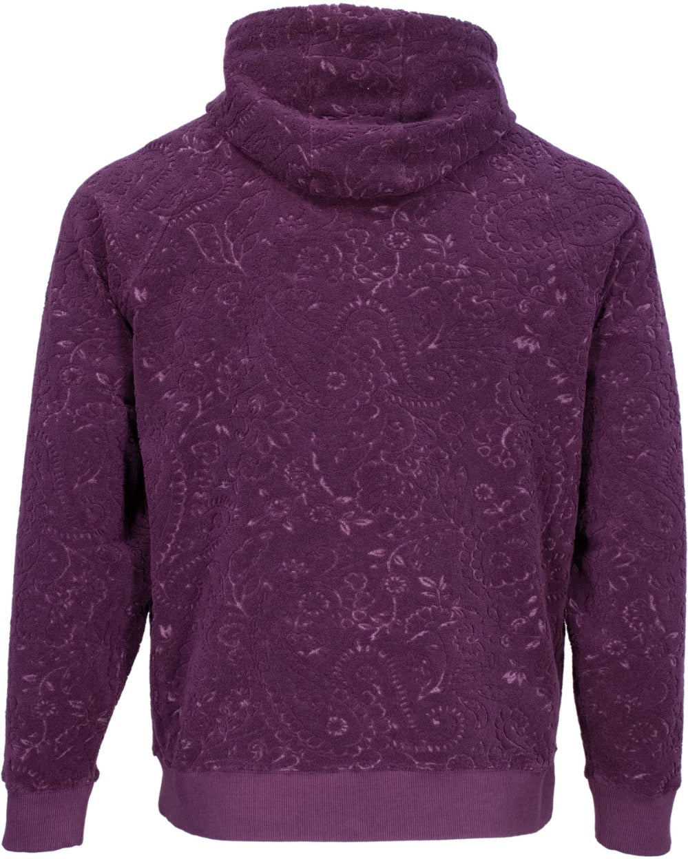 HOWARD TOWEL HOODIE - PLUM