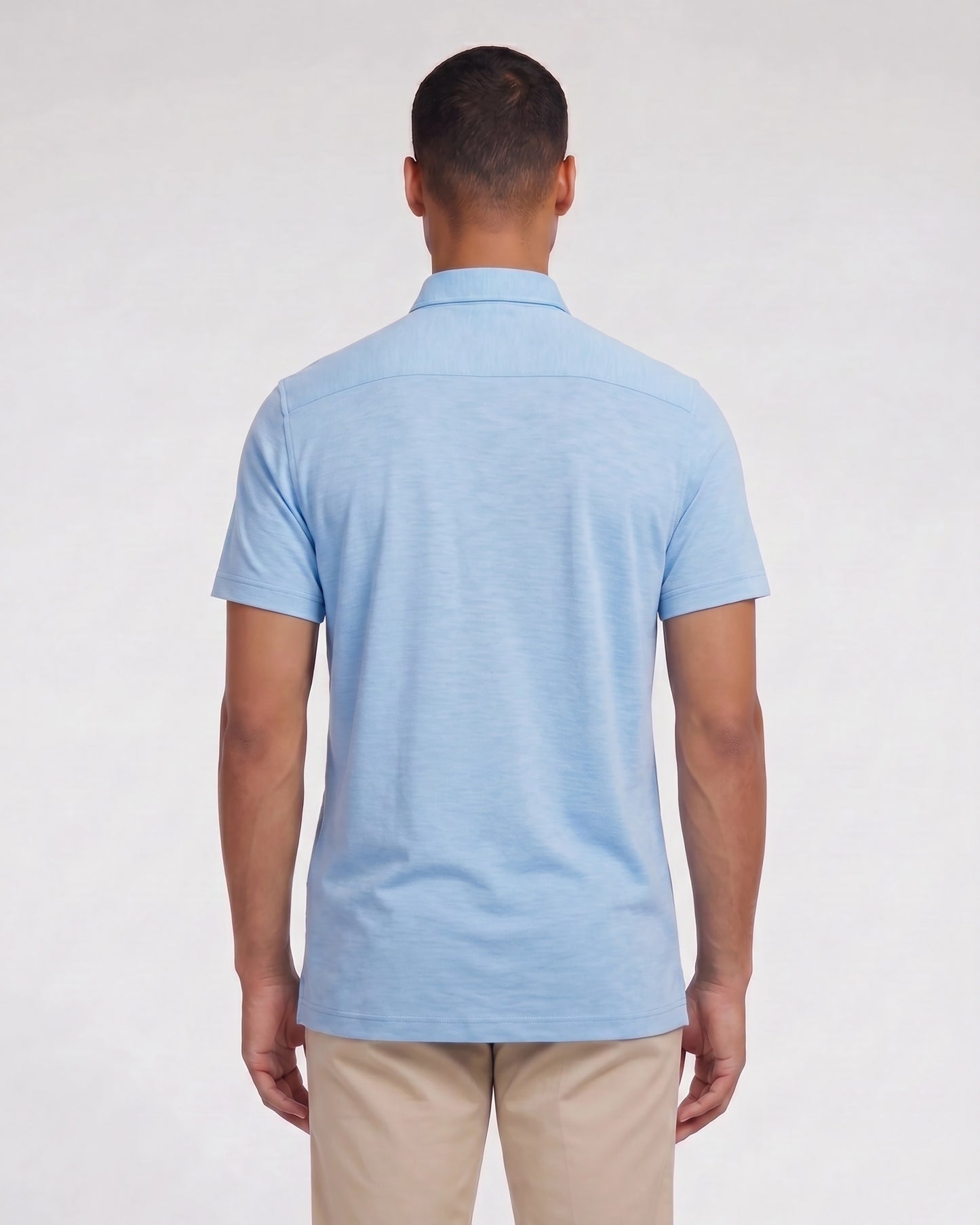 TOBIAS MERINO SHIRT - BLUE