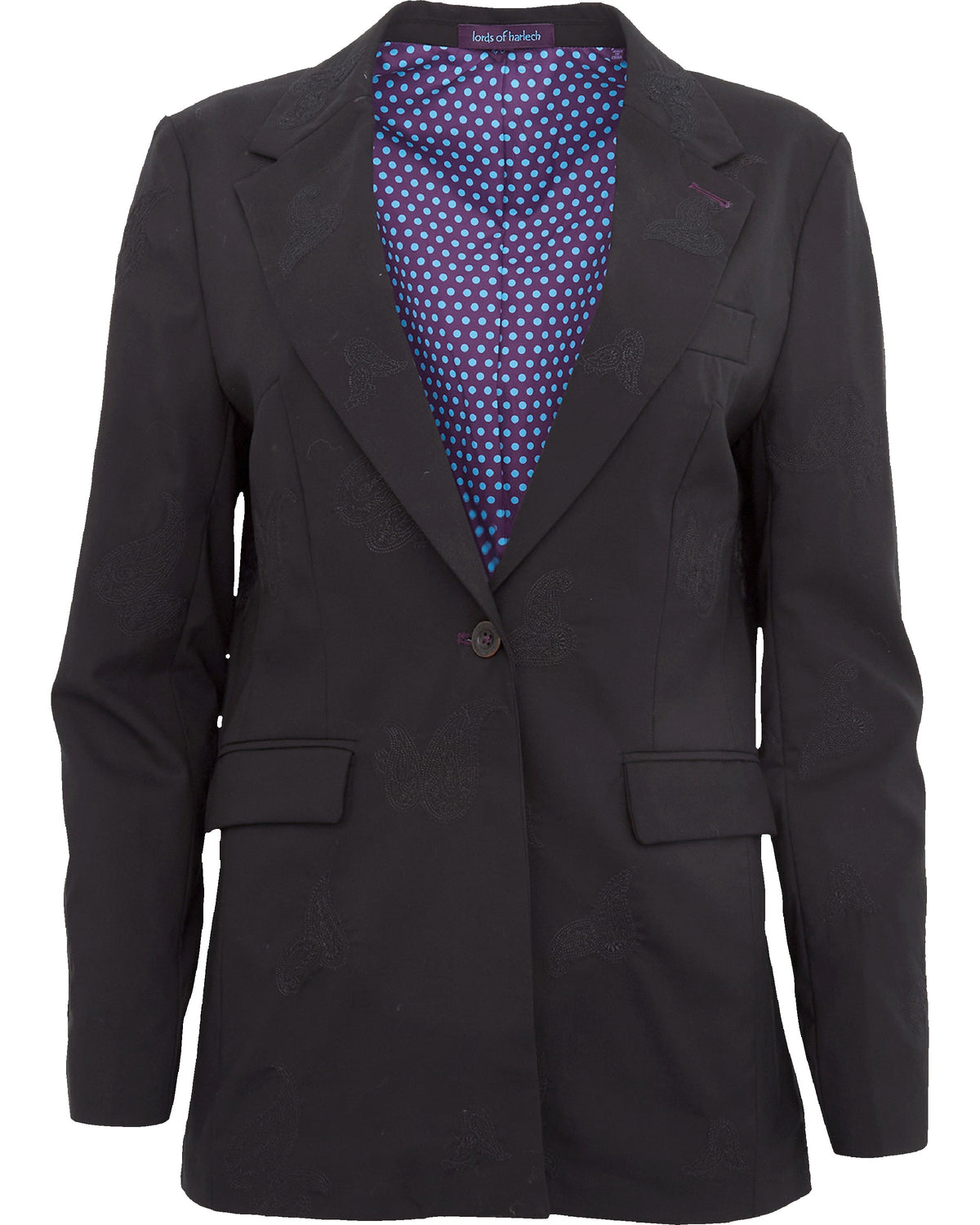 JULIA TAILORED JACKET - BLACK