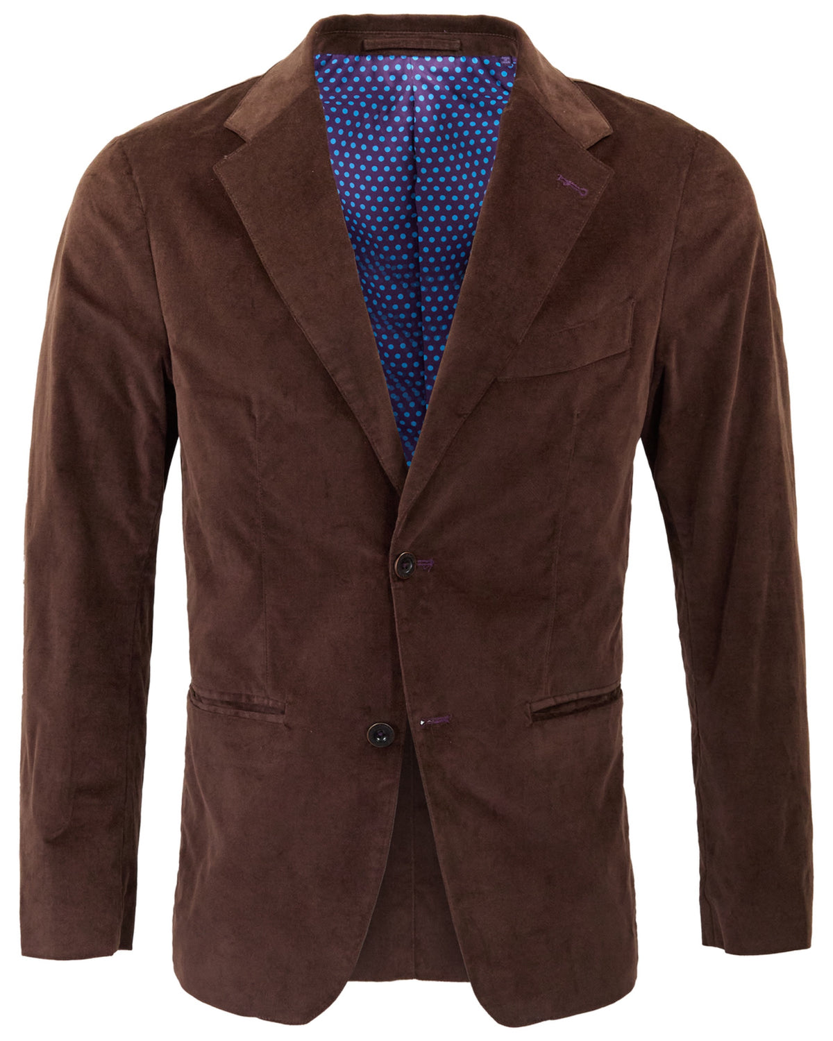 JORDAN BROWNIE MEN'S VELVET BLAZER