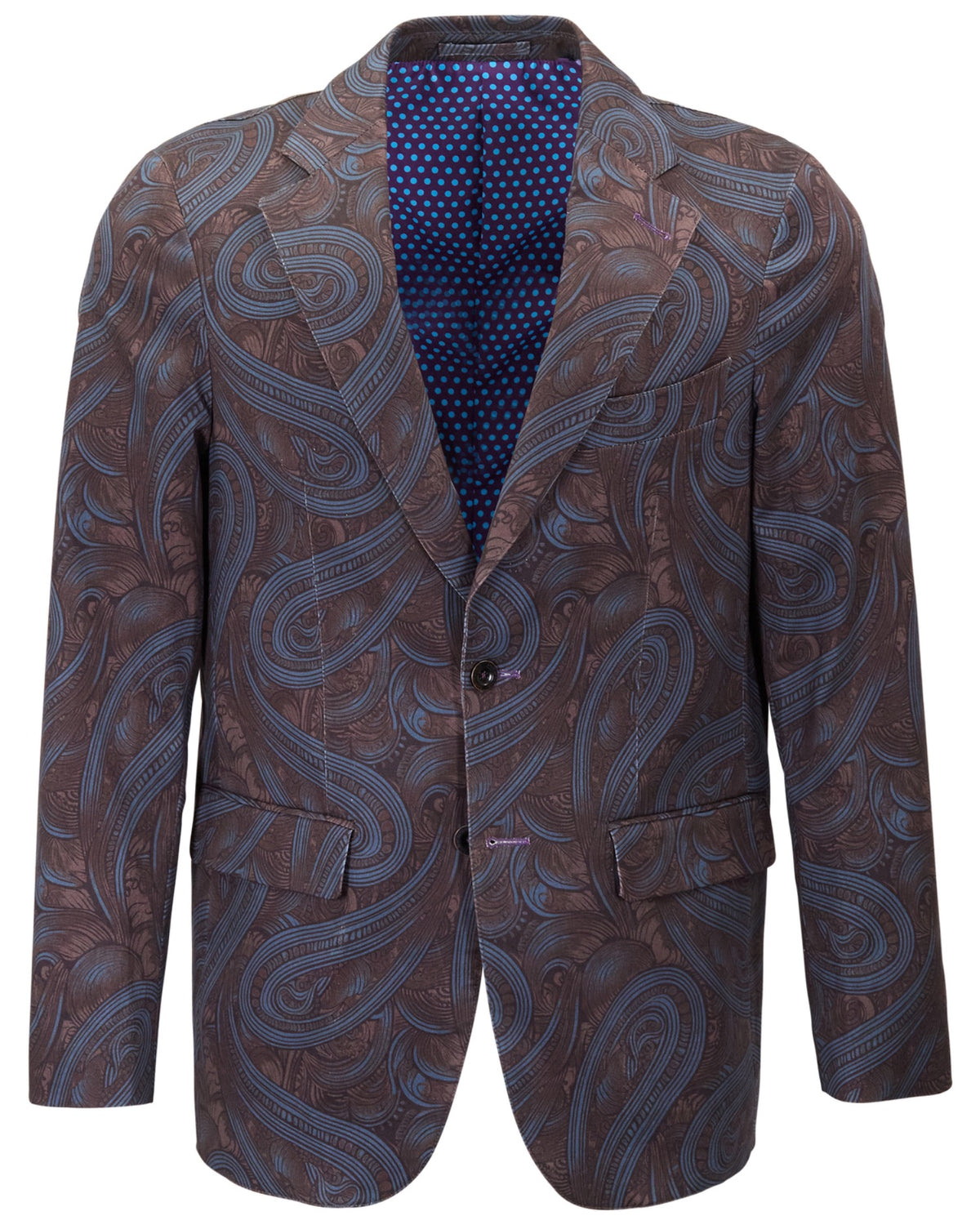 JOSH PAISLEY BADALONA BROWNIE MEN'S STRETCH TAILORED BLAZER