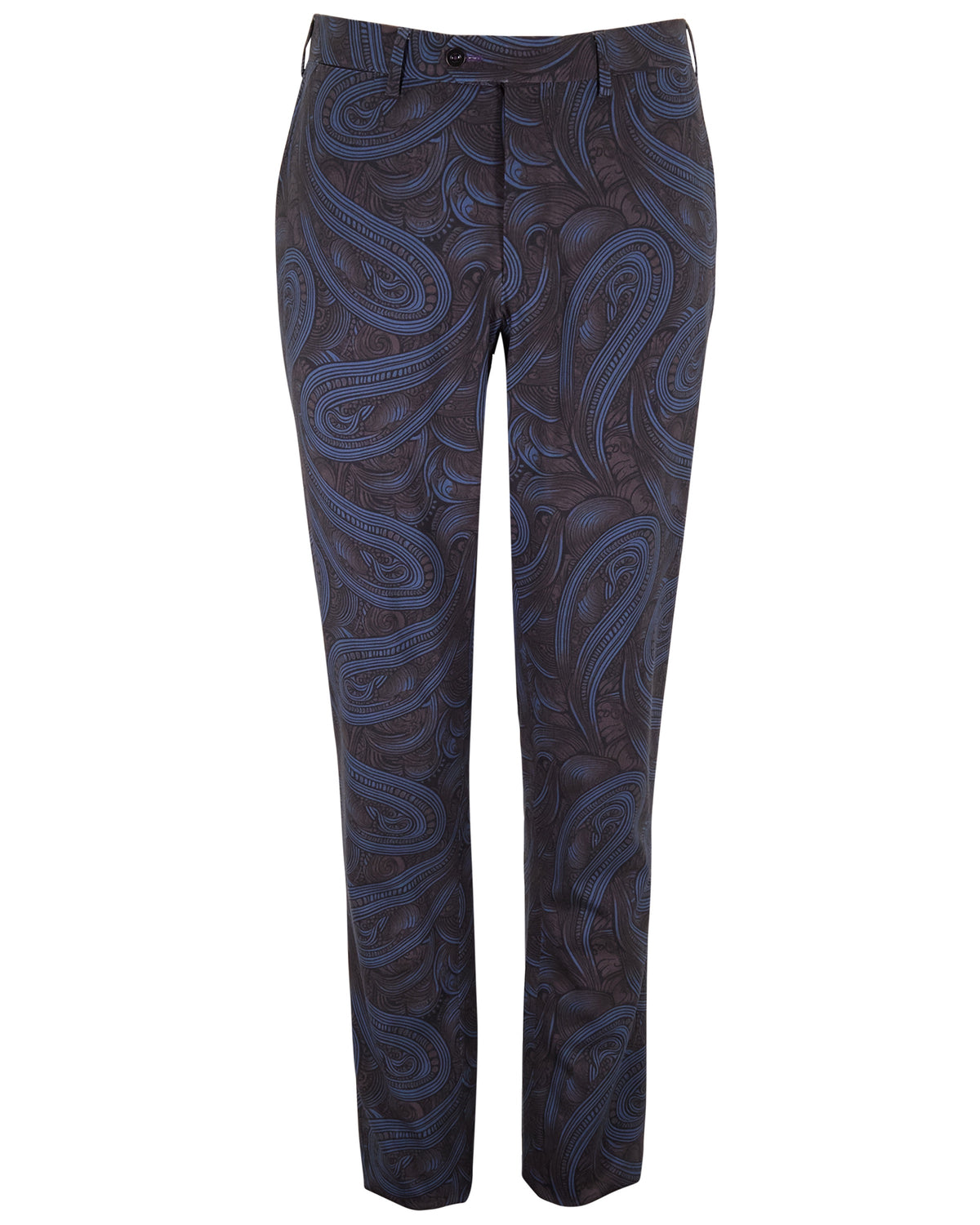 PICKFORD PAISLEY BADALONA BROWNIE MEN'S WOOL TAILORED PANT