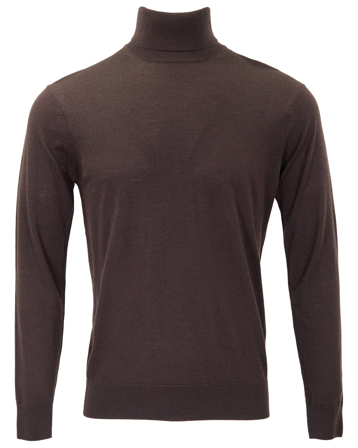 RONALD BROWNIE MEN'S MERINO SILK CASHMERE TURTLENECK