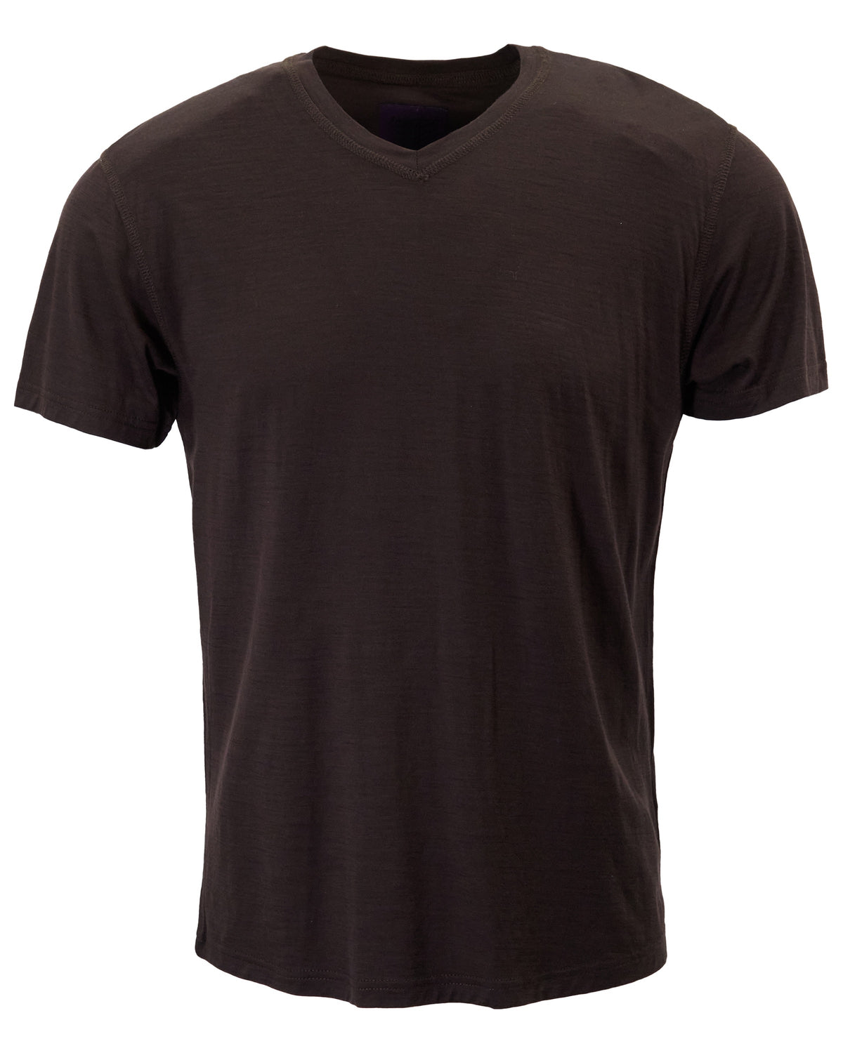 VICTOR BROWNIE MEN'S EXTRA-FINE MERINO V-NECK TEE