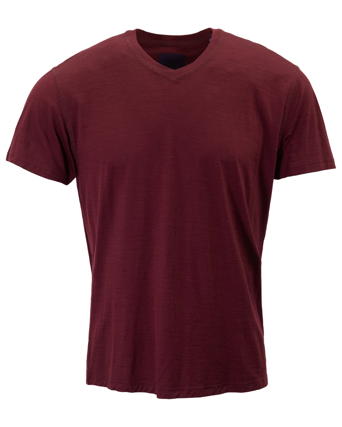 VICTOR PORT MEN'S EXTRA-FINE MERINO V-NECK TEE