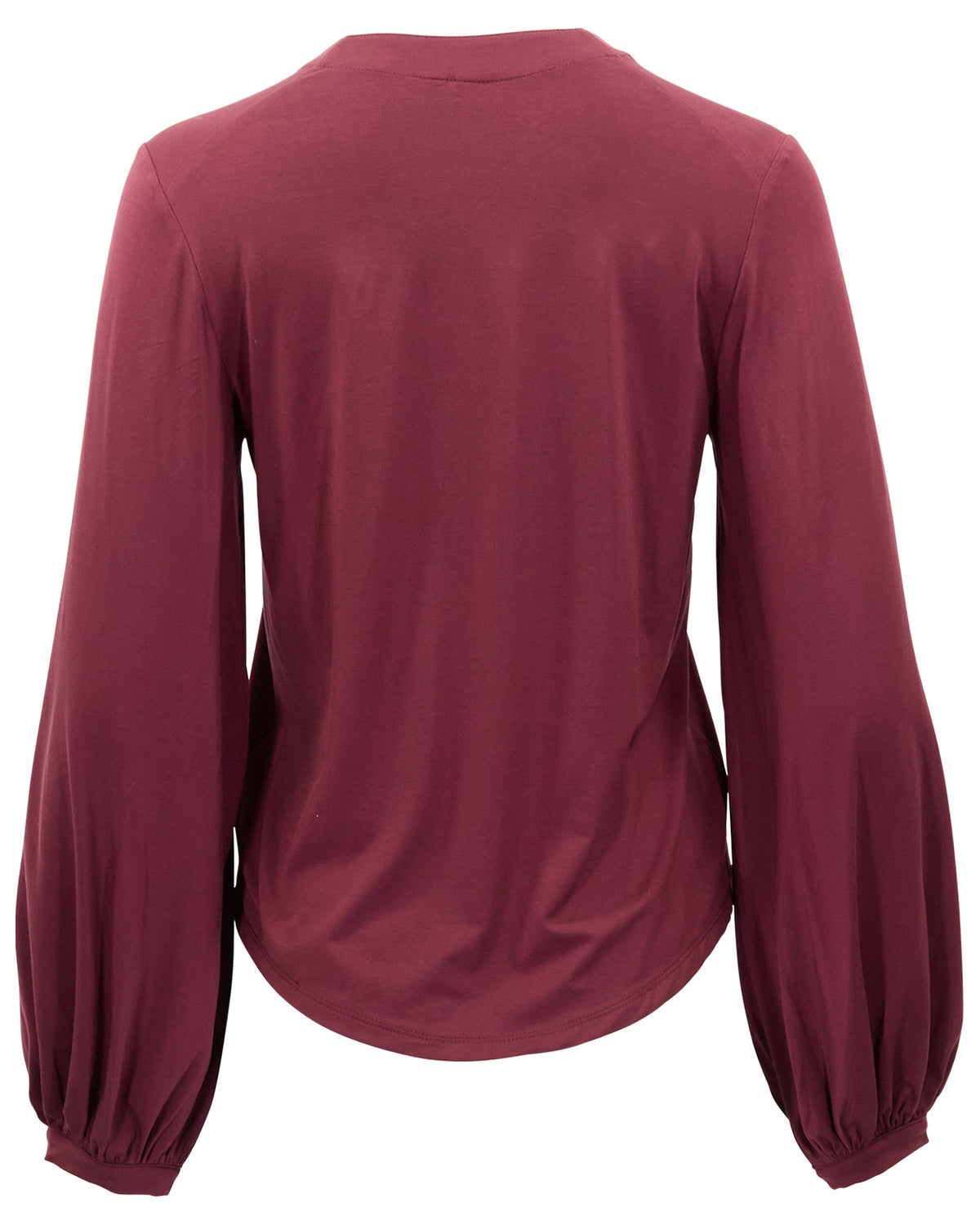 VAL PORT WOMEN'S LYOCELL STRETCH V-NECK TOP
