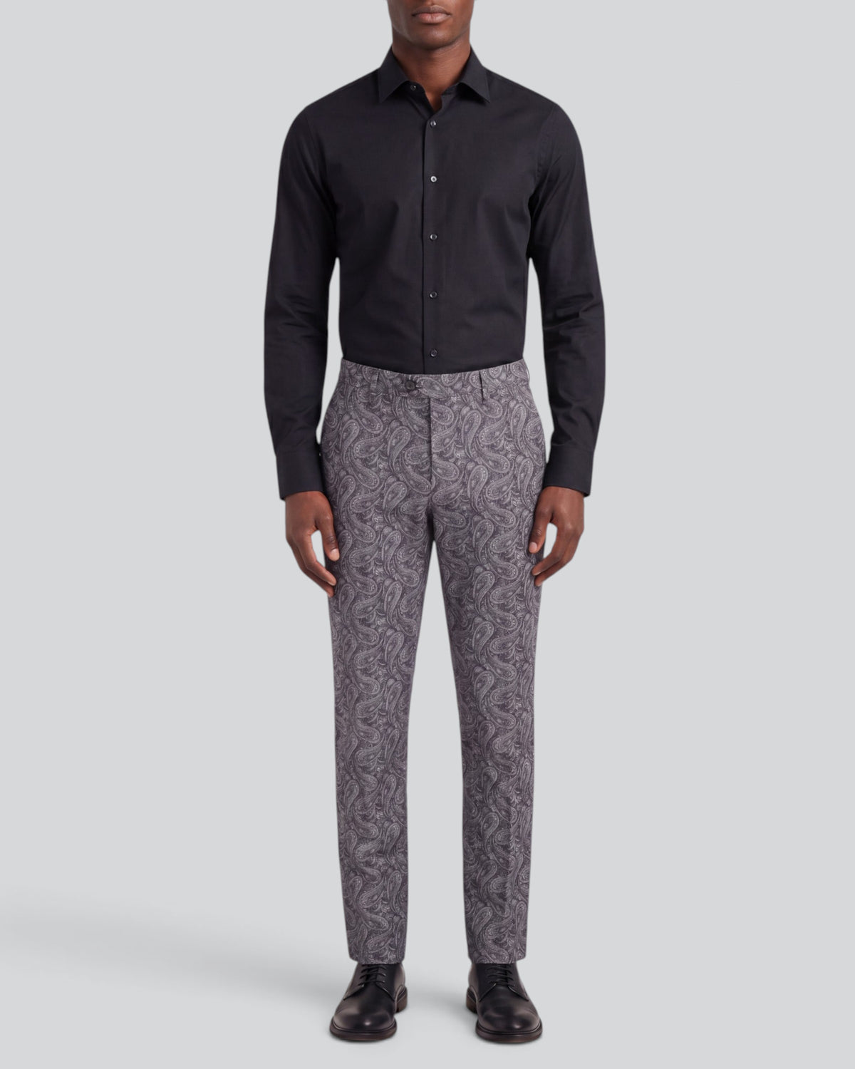 JACK MAURICE PAISLEY SMOKE MEN'S STRETCH CHINO PANT