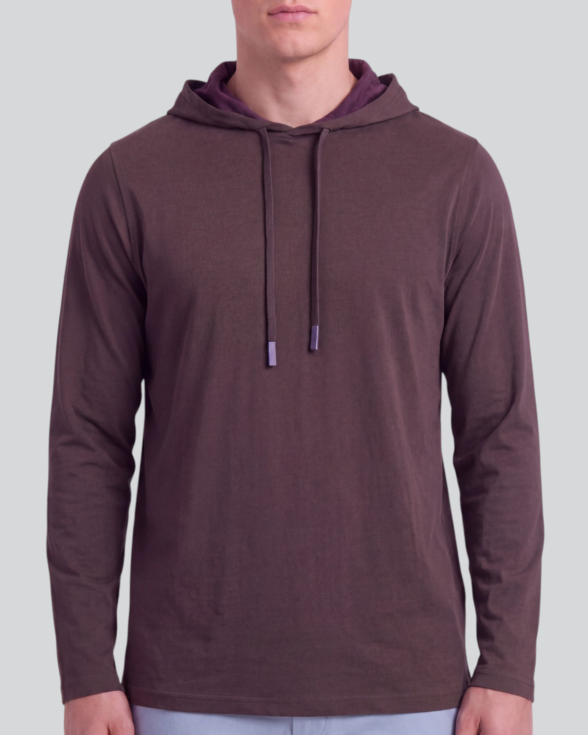 HORATIO BROWNIE MEN'S STRETCH JERSEY HOODIE