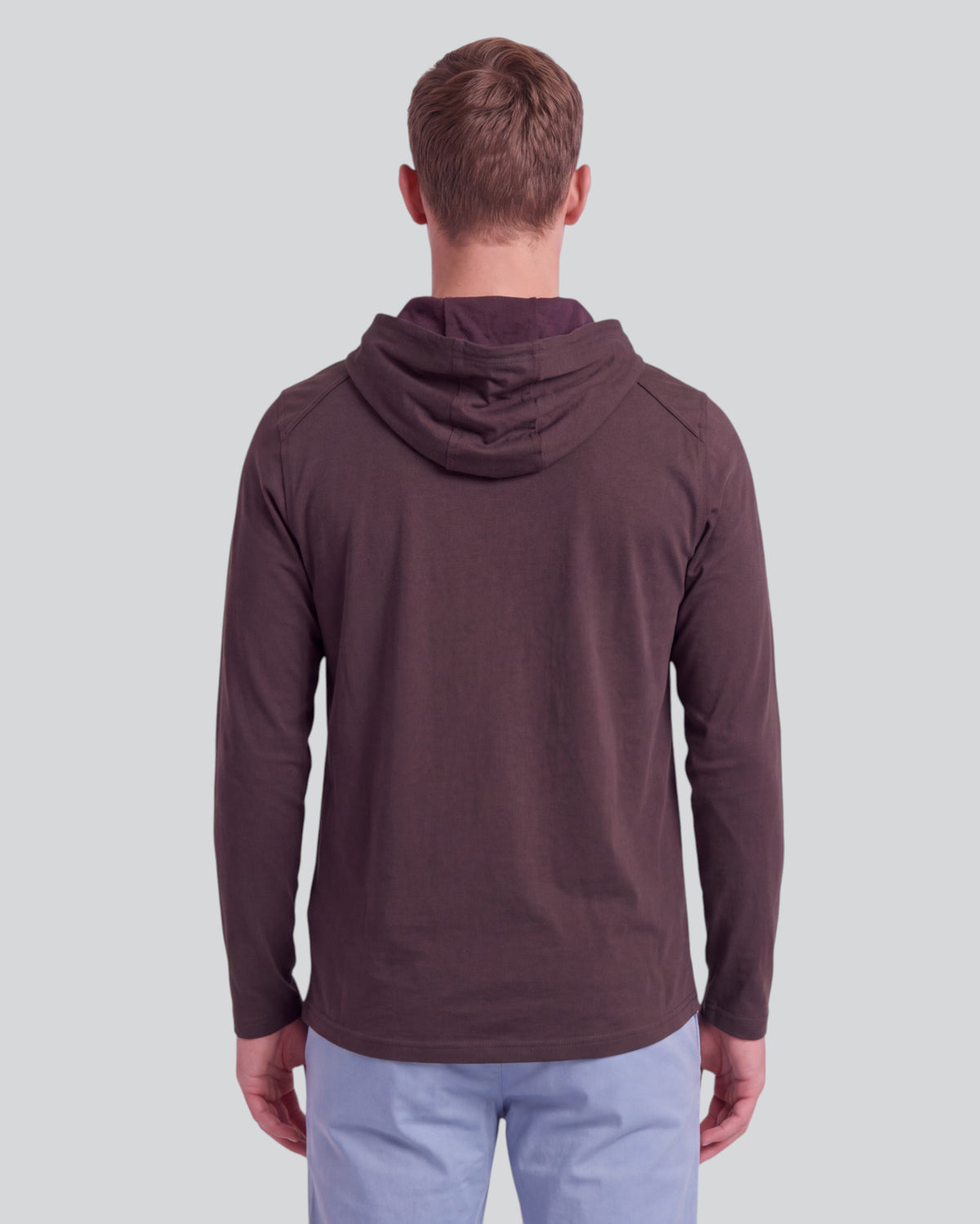HORATIO BROWNIE MEN'S STRETCH JERSEY HOODIE