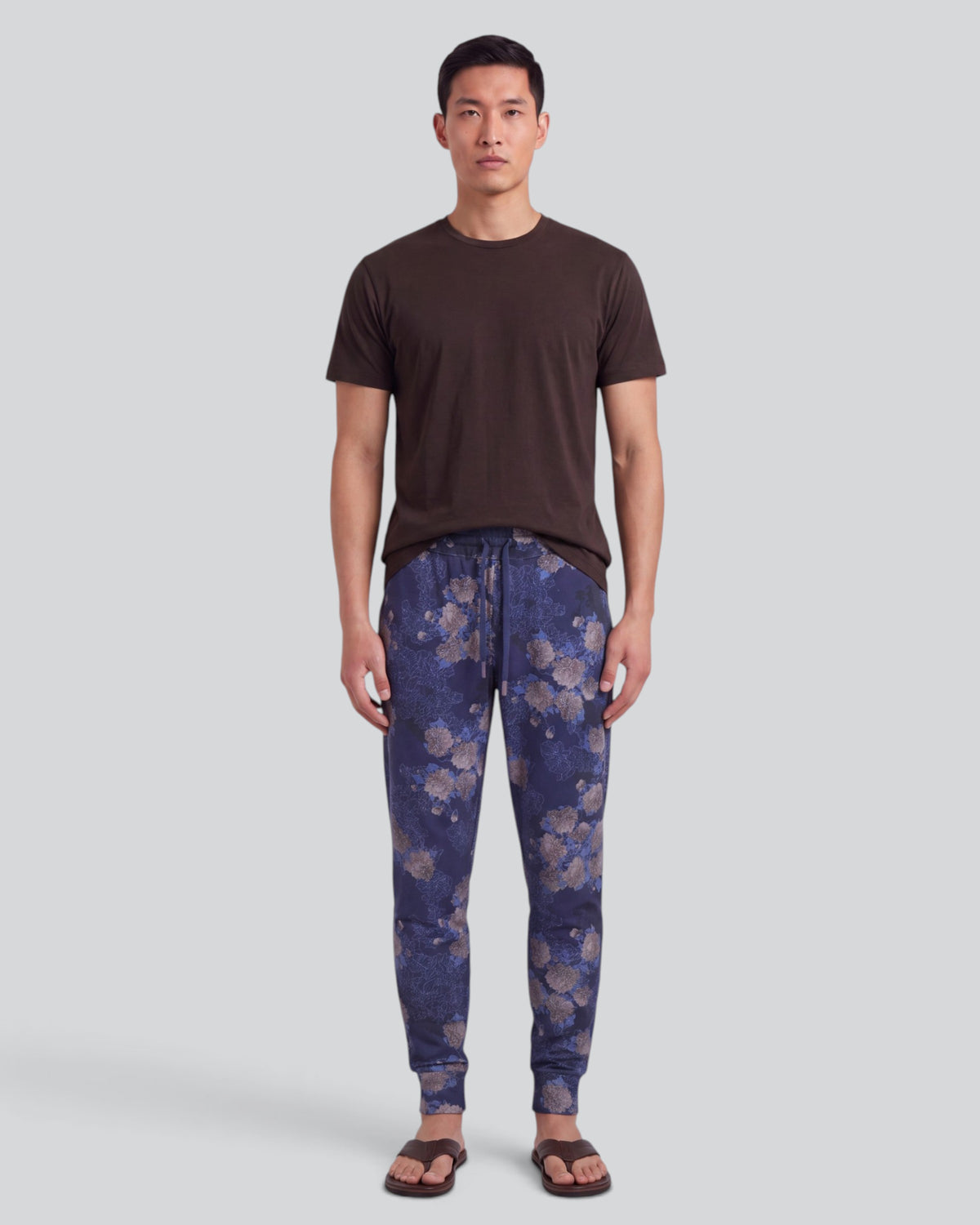 JAY LANS FLORAL NAVY MEN'S KNIT JOGGER