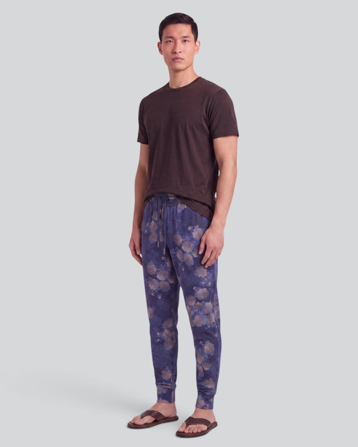 JAY LANS FLORAL NAVY MEN'S KNIT JOGGER