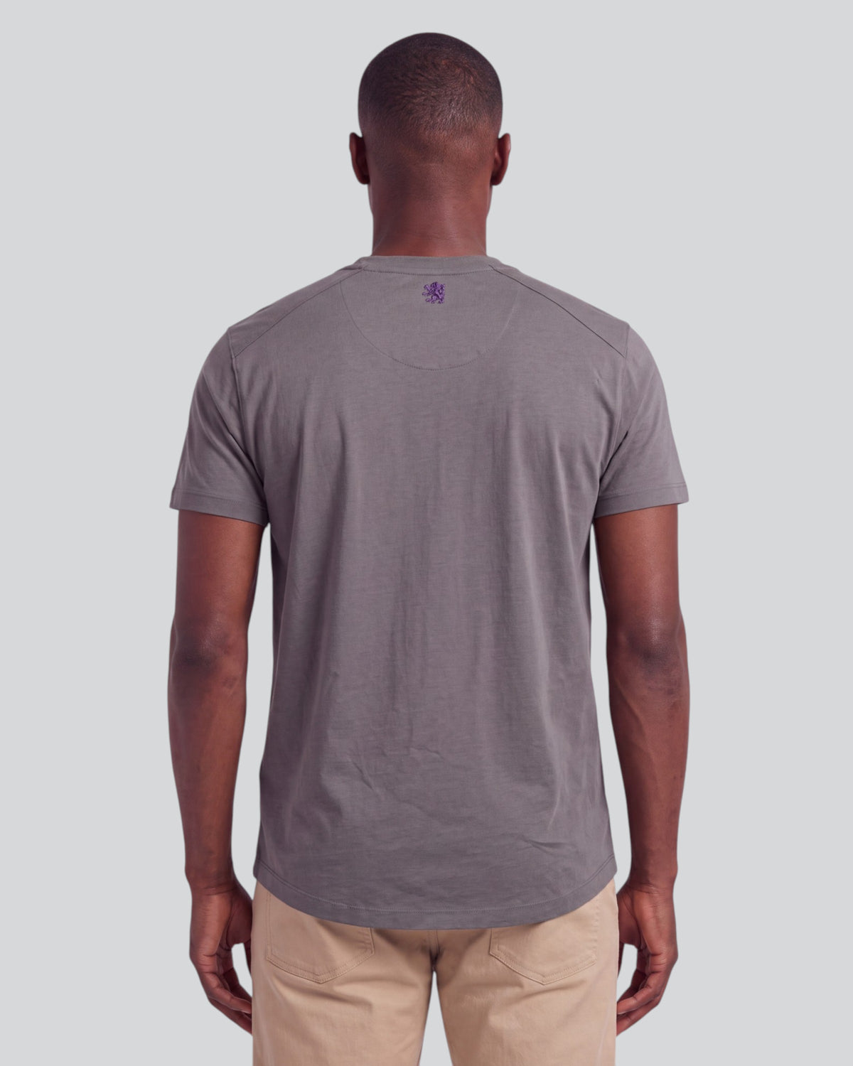 TIMOTHY SAGE MEN'S STRETCH COTTON CREW-NECK TEE