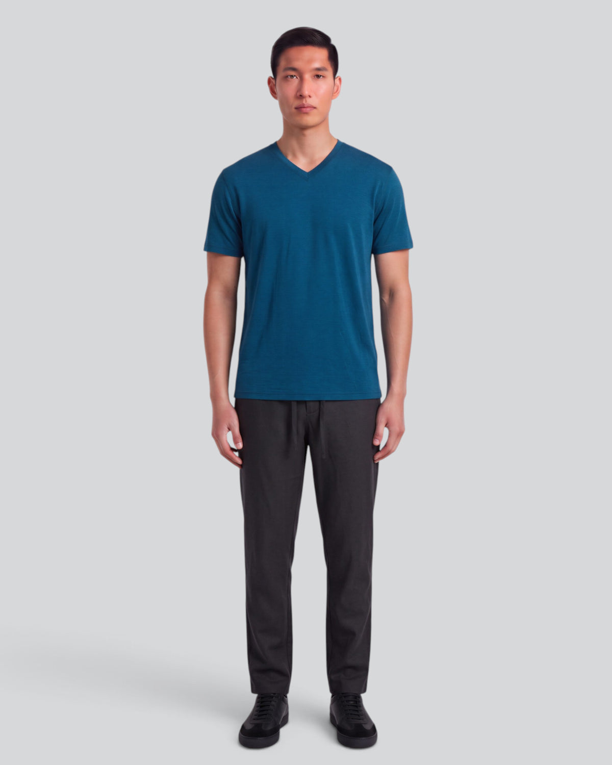 DANNY BLACK MEN'S WOOL DRAWSTRING PANT