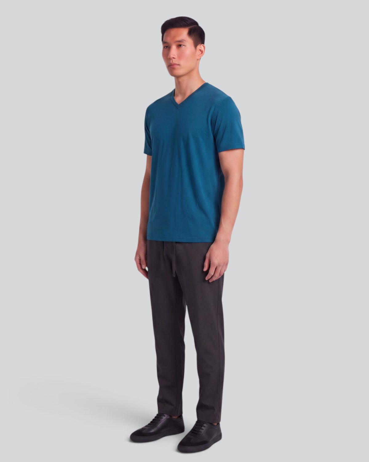 DANNY BLACK MEN'S WOOL DRAWSTRING PANT