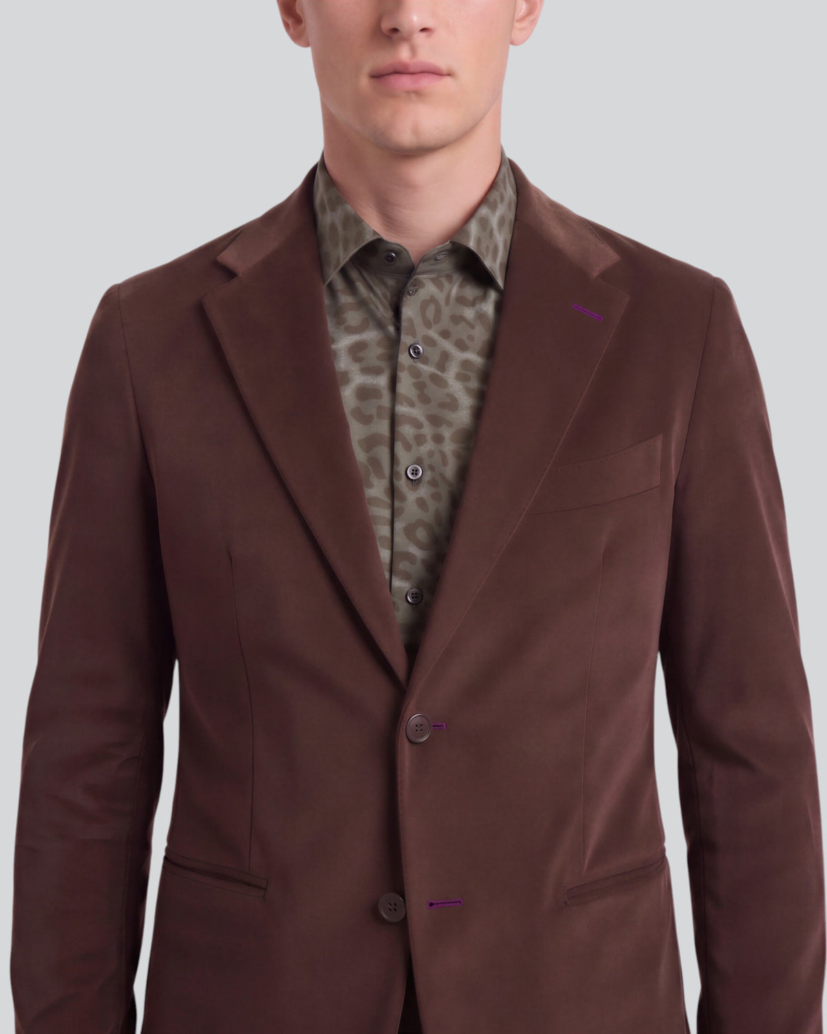 JORDAN BROWNIE MEN'S VELVET BLAZER