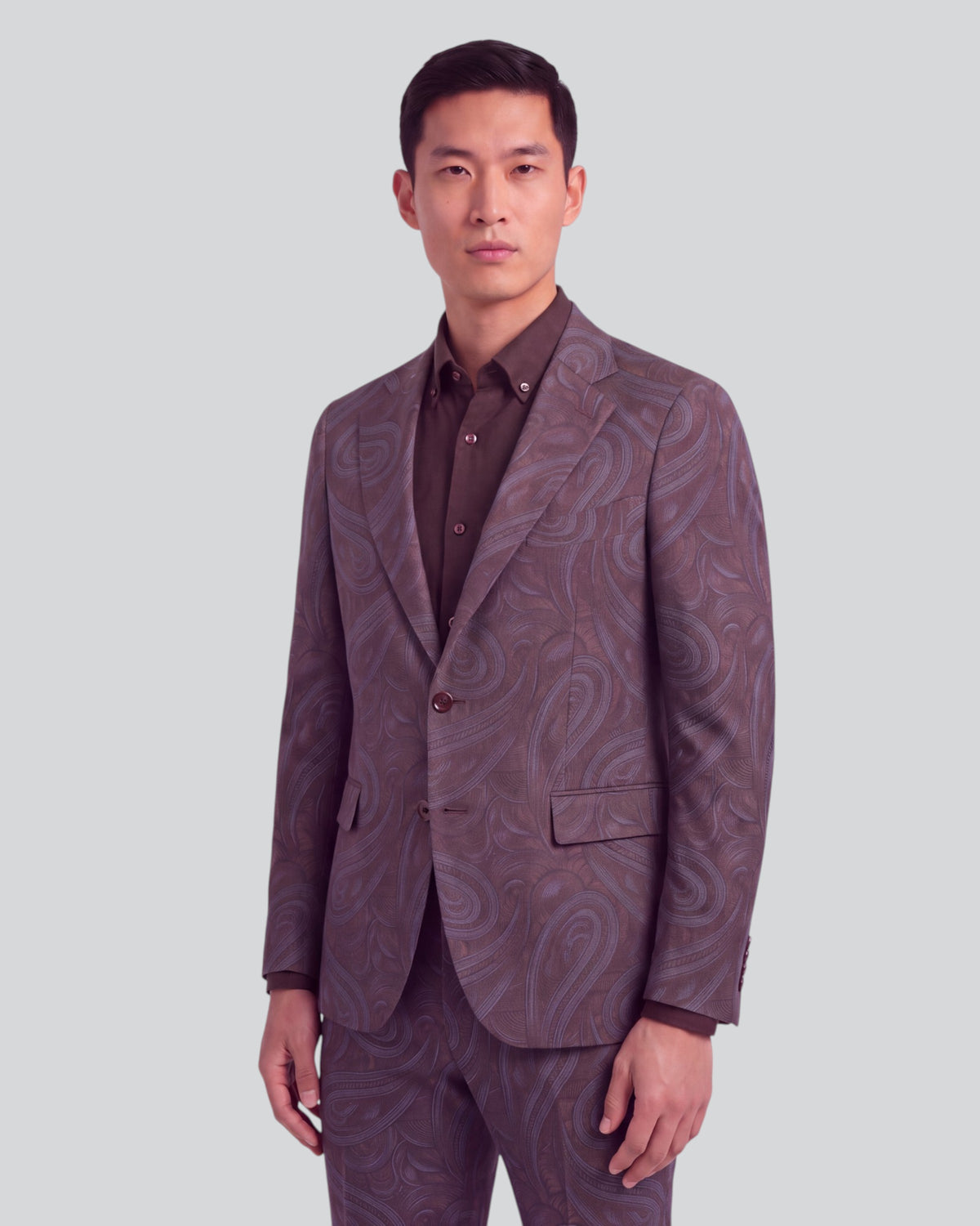 JOSH PAISLEY BADALONA BROWNIE MEN'S STRETCH TAILORED BLAZER