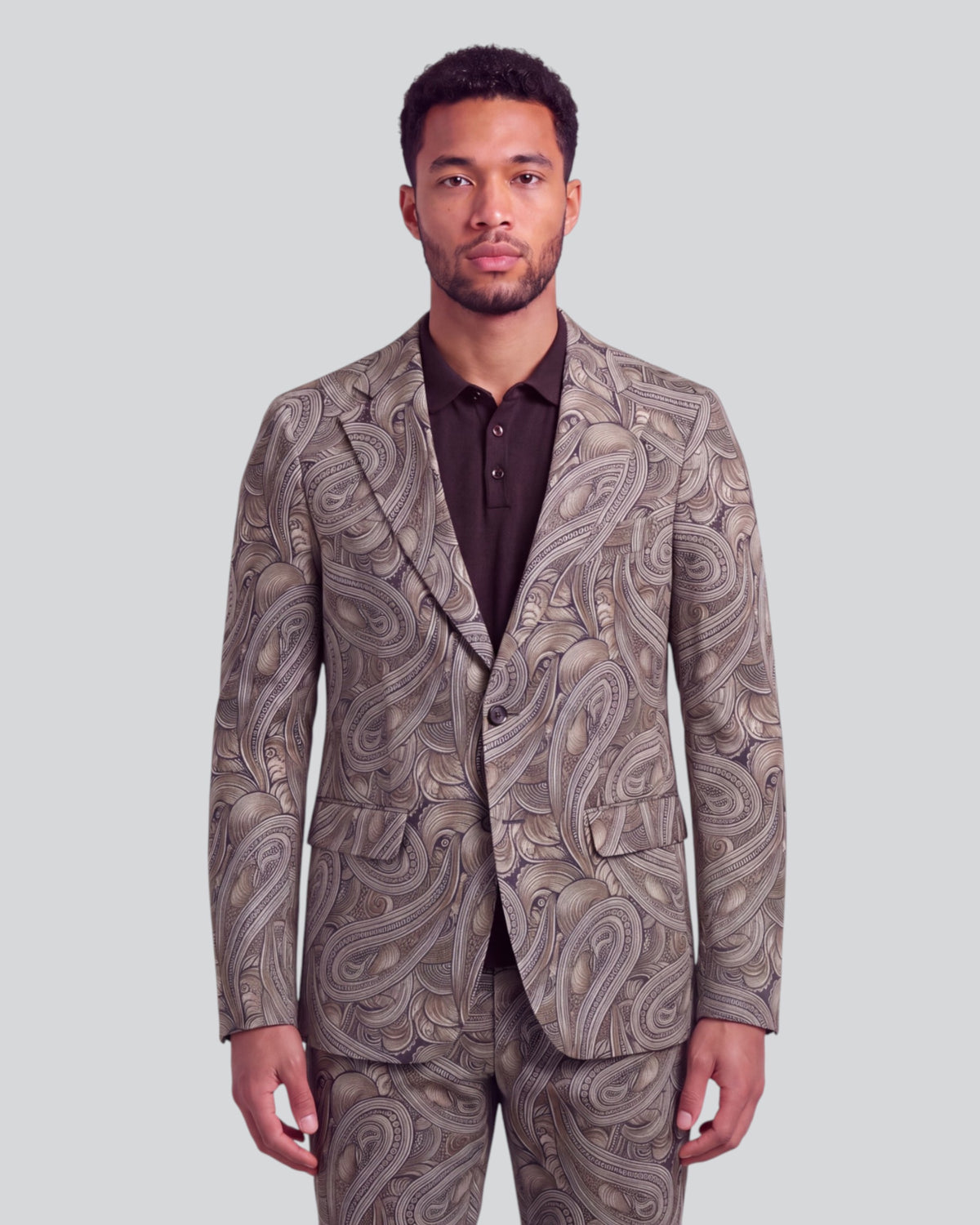 JOSH PAISLEY BADALONA SAGE MEN'S STRETCH TAILORED BLAZER