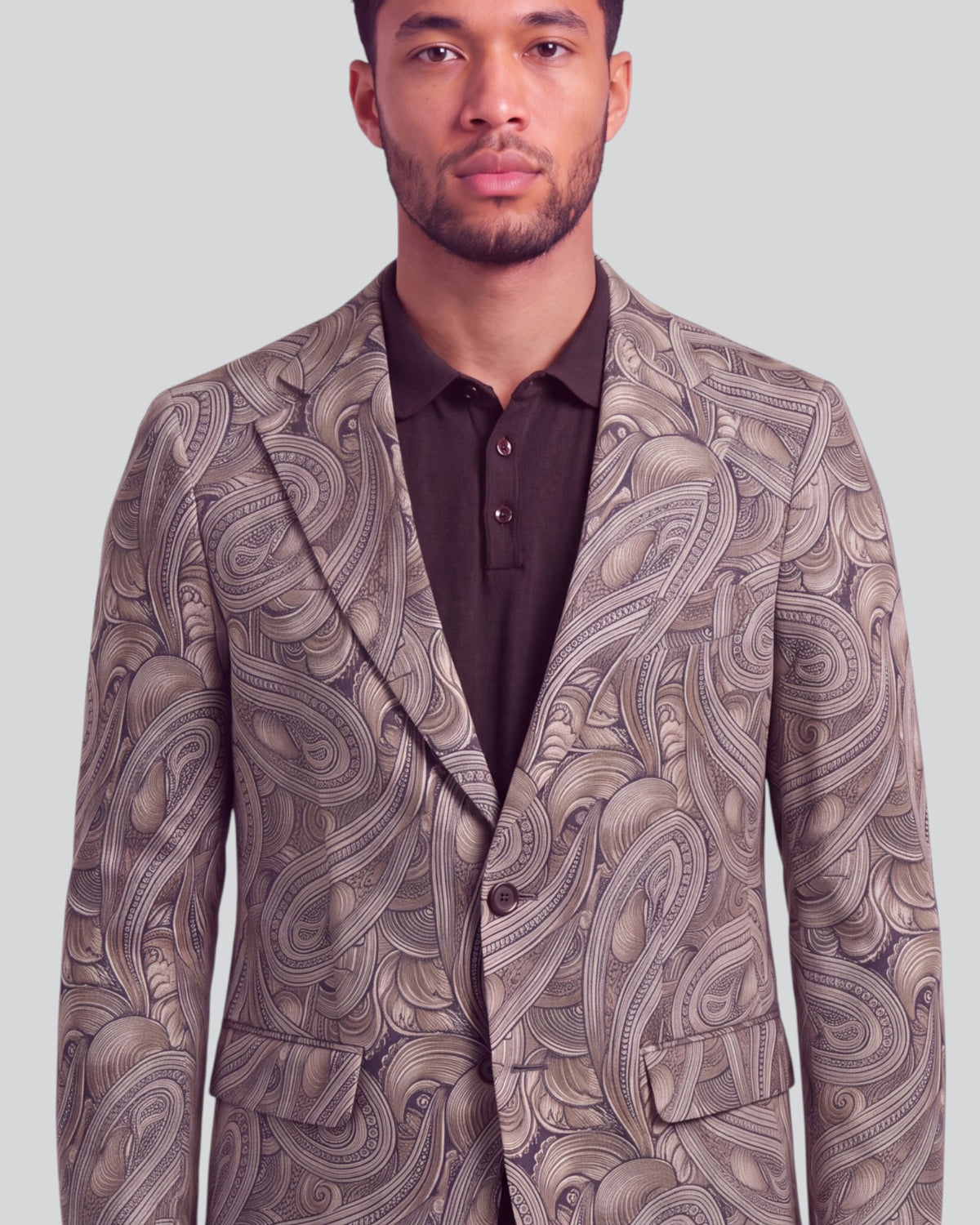 JOSH PAISLEY BADALONA SAGE MEN'S STRETCH TAILORED BLAZER