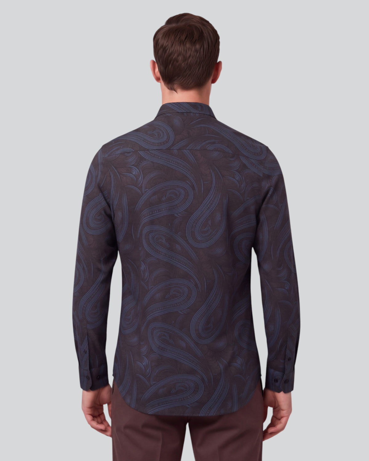 SHAWN PAISLEY BADALONA BROWNIE MEN'S EXTRA-FINE MERINO LONG-SLEEVE SHIRT