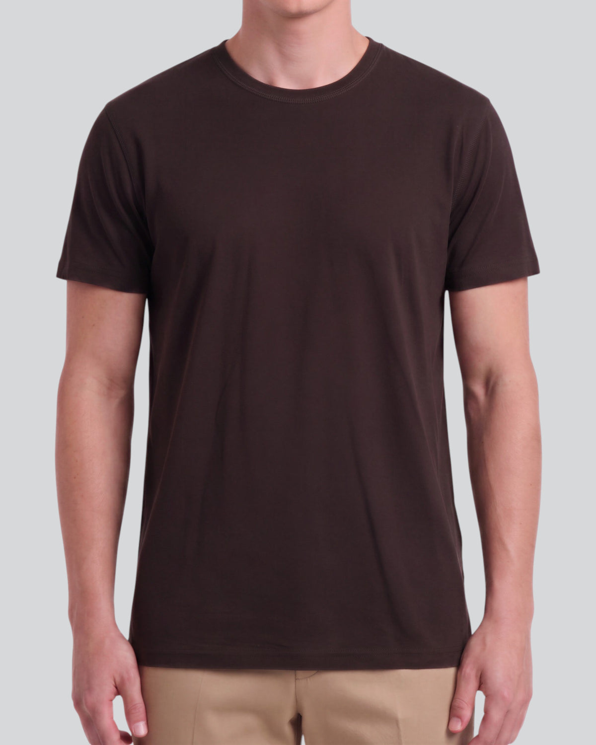 CASSIUS BROWNIE MEN'S EXTRA-FINE MERINO CREW-NECK TEE