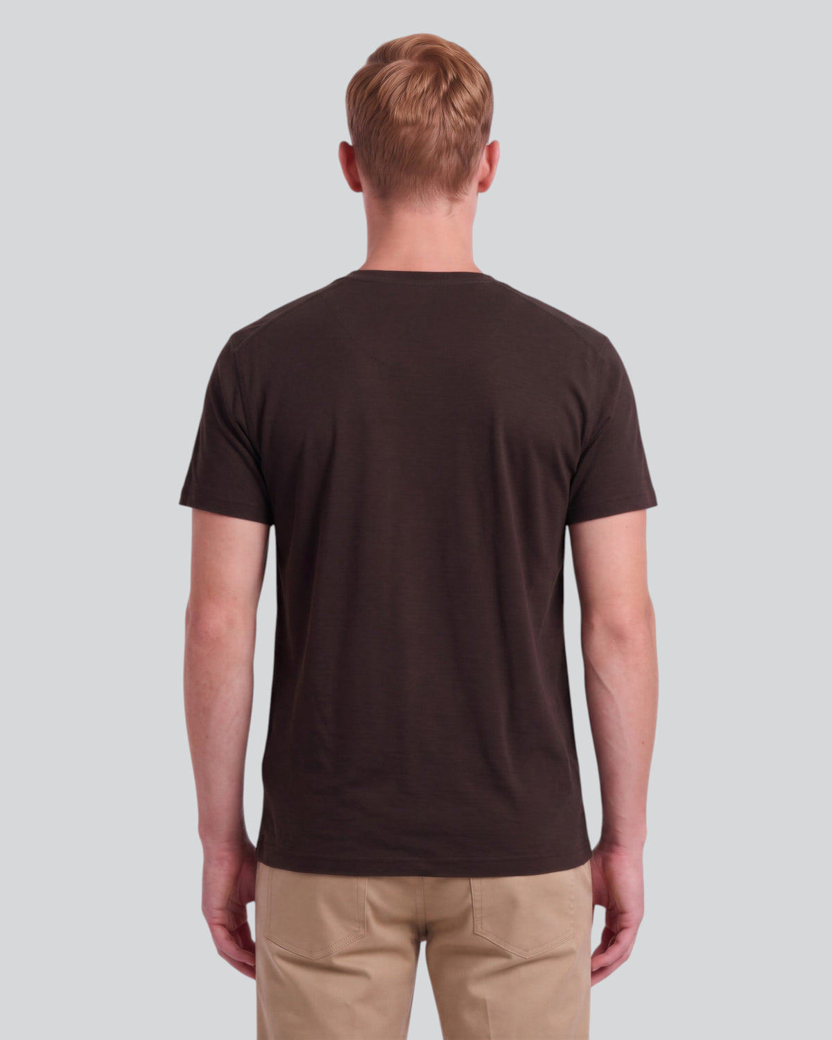 CASSIUS BROWNIE MEN'S EXTRA-FINE MERINO CREW-NECK TEE