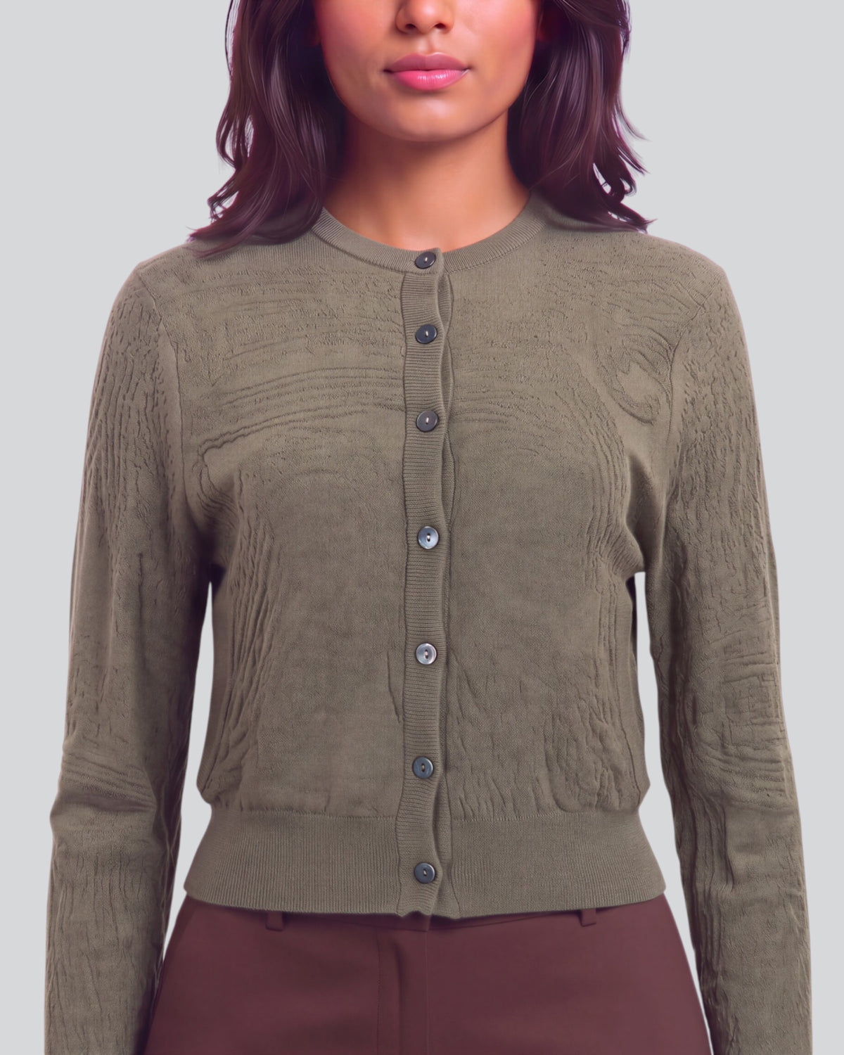CORDELIA SAGE WOMEN'S MERINO CARDIGAN