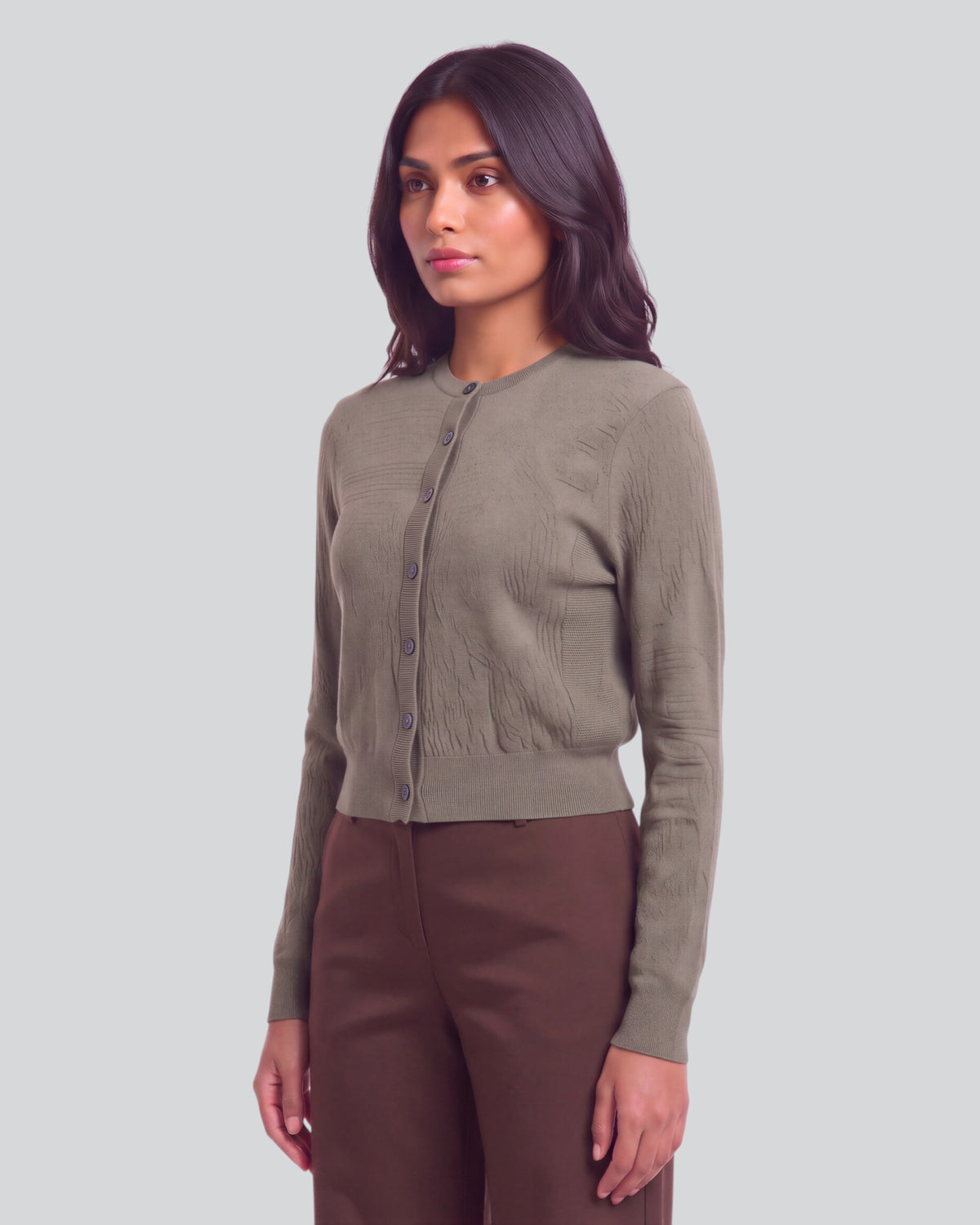 CORDELIA SAGE WOMEN'S MERINO CARDIGAN