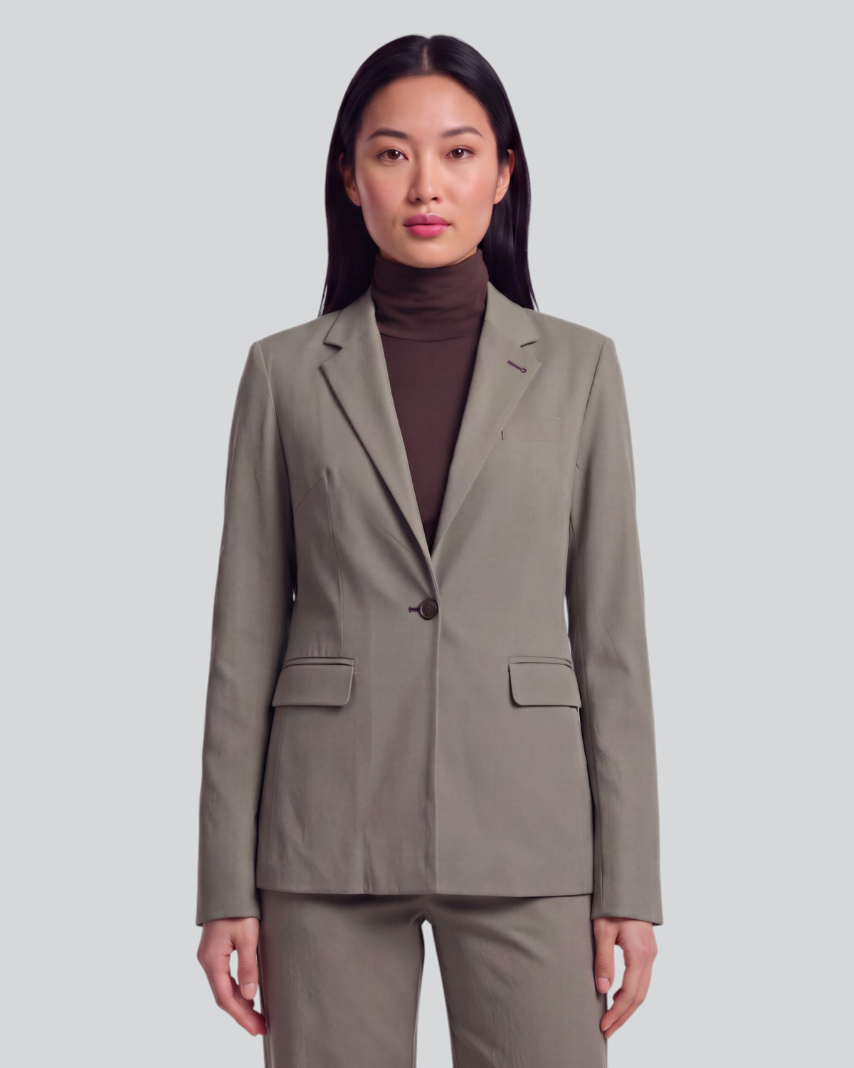 JANE SAGE WOMEN'S STRETCH TENCEL TAILORED JACKET