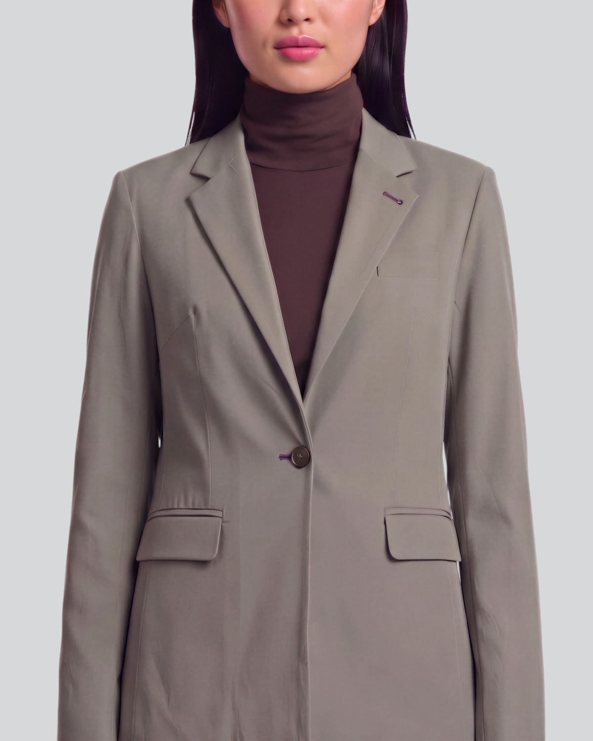 JANE SAGE WOMEN'S STRETCH TENCEL TAILORED JACKET