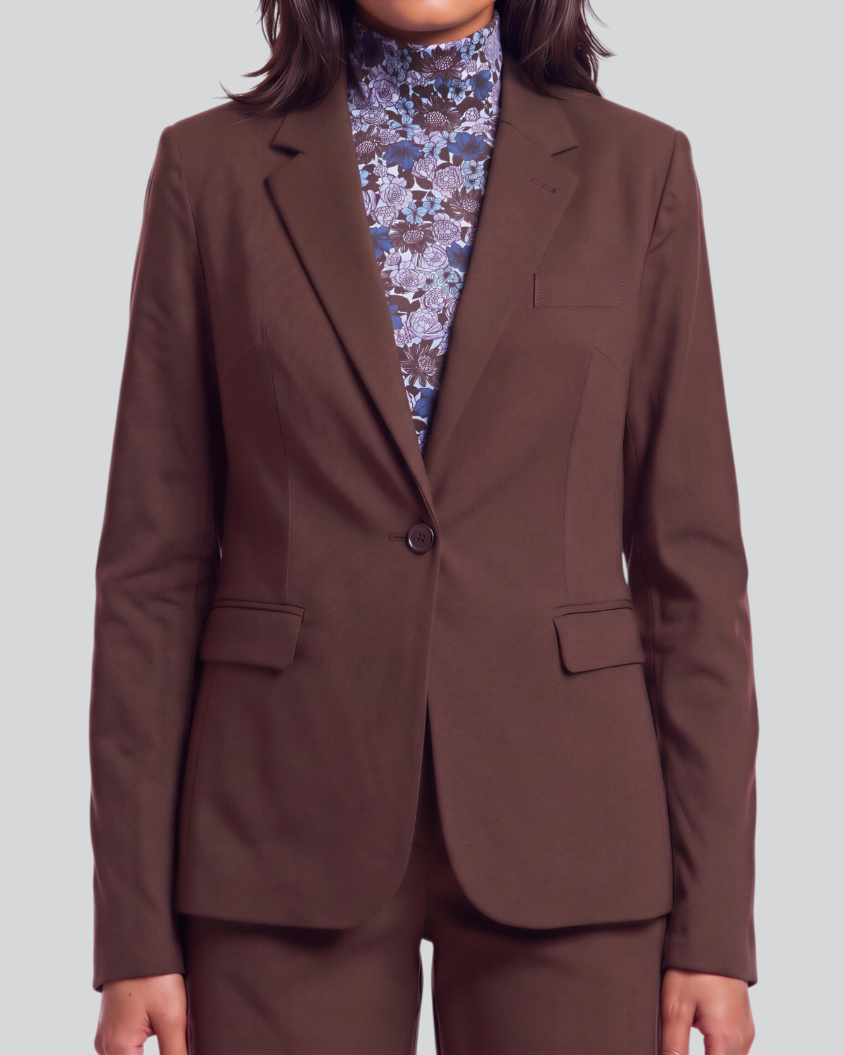 JANE BROWNIE WOMEN'S STRETCH TENCEL TAILORED JACKET