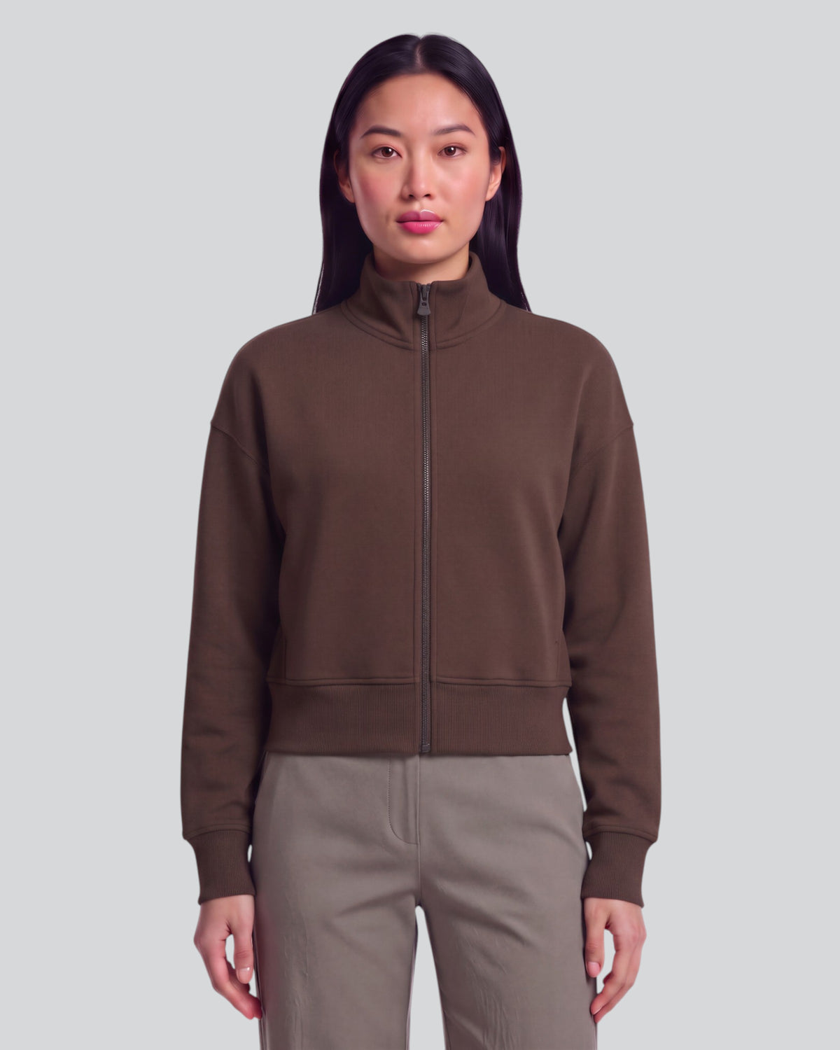 JUDY BROWNIE WOMEN'S STRETCH KNIT JACKET