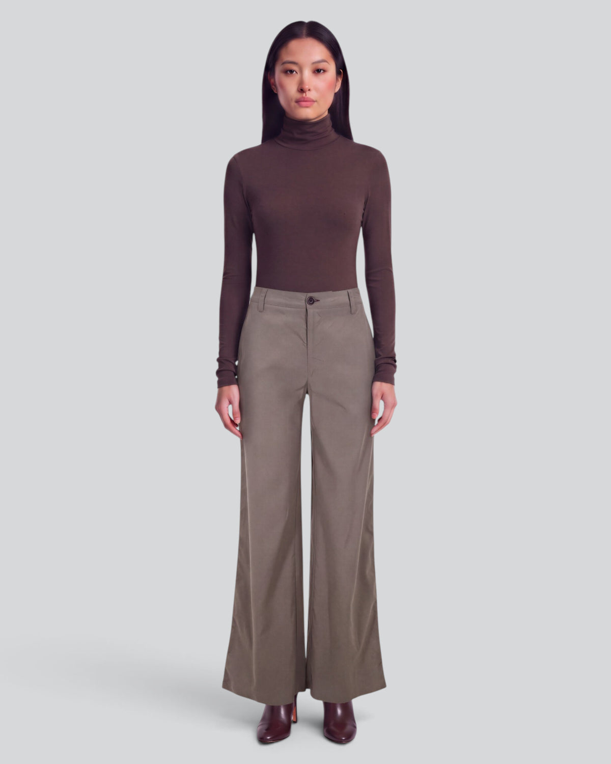 PHILLIS SAGE WOMEN'S STRETCH TENCEL TAILORED PANT