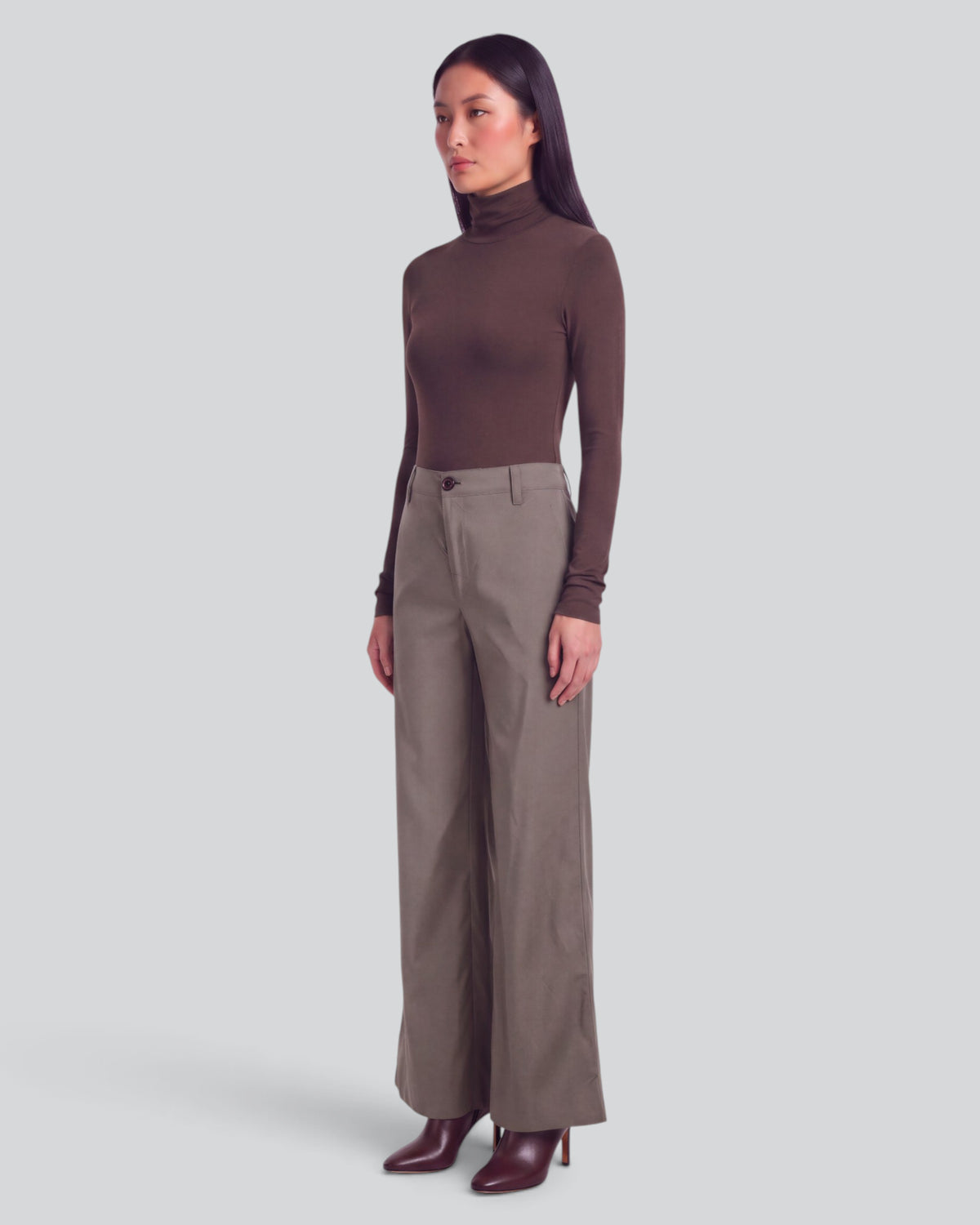 PHILLIS SAGE WOMEN'S STRETCH TENCEL TAILORED PANT