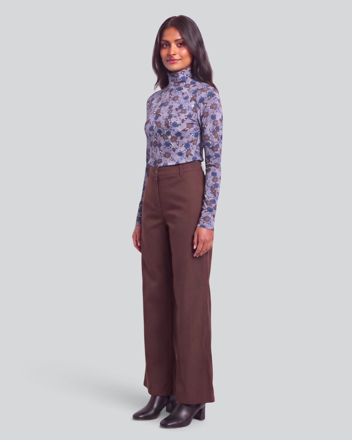 PHILLIS BROWNIE WOMEN'S STRETCH TENCEL TAILORED PANT